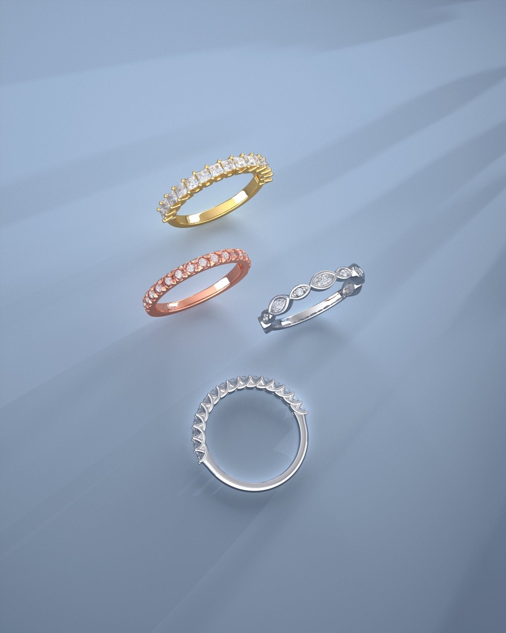 Minimalist Engagement Rings - Malleable