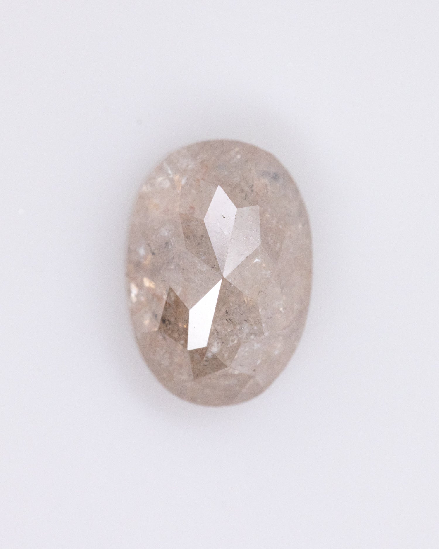 1.07ct Oval Shaped Loose Salt & Pepper Diamond - Malleable Jewellers