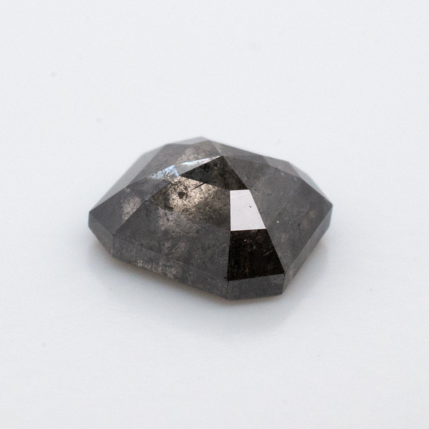 1.11ct Emerald Shaped Loose Salt & Pepper Diamond - Malleable Jewellers
