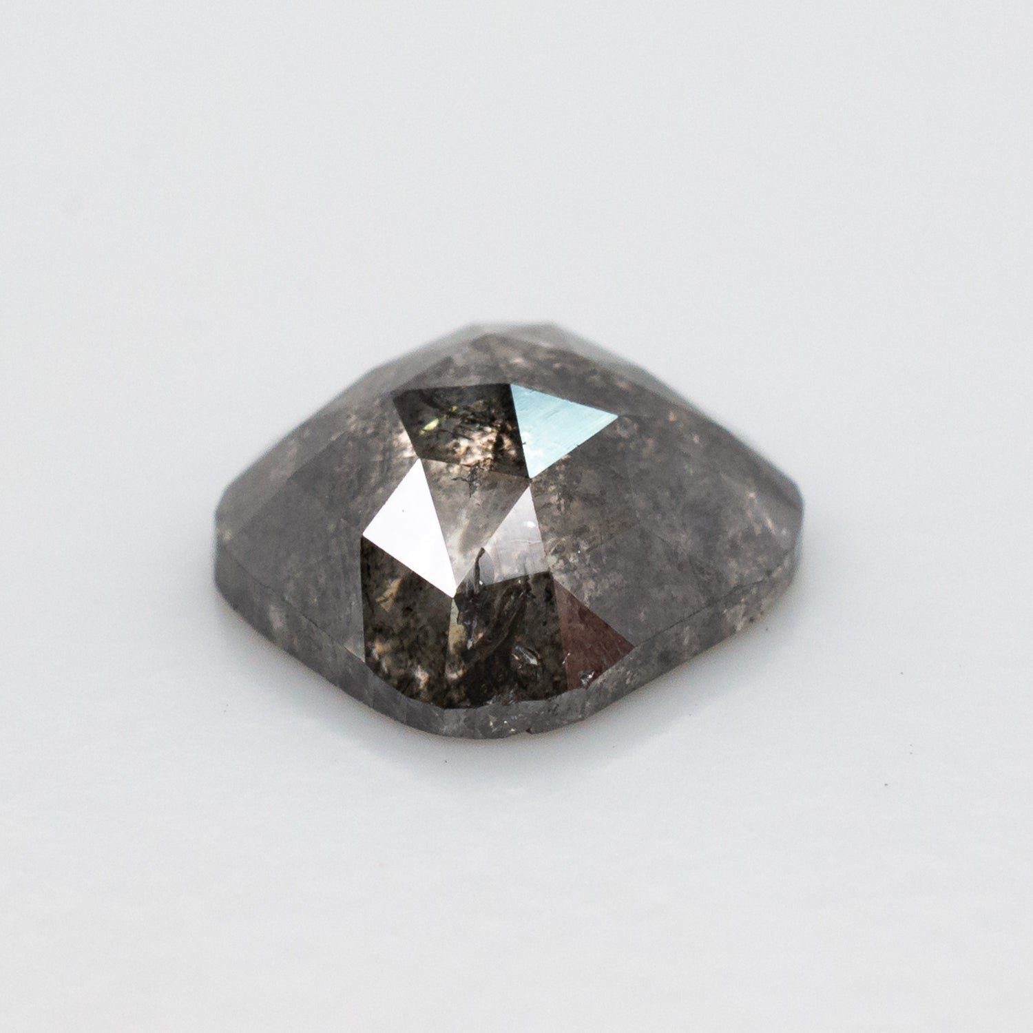 1.23ct Cushion Shaped Loose Salt & Pepper Diamond - Malleable Jewellers