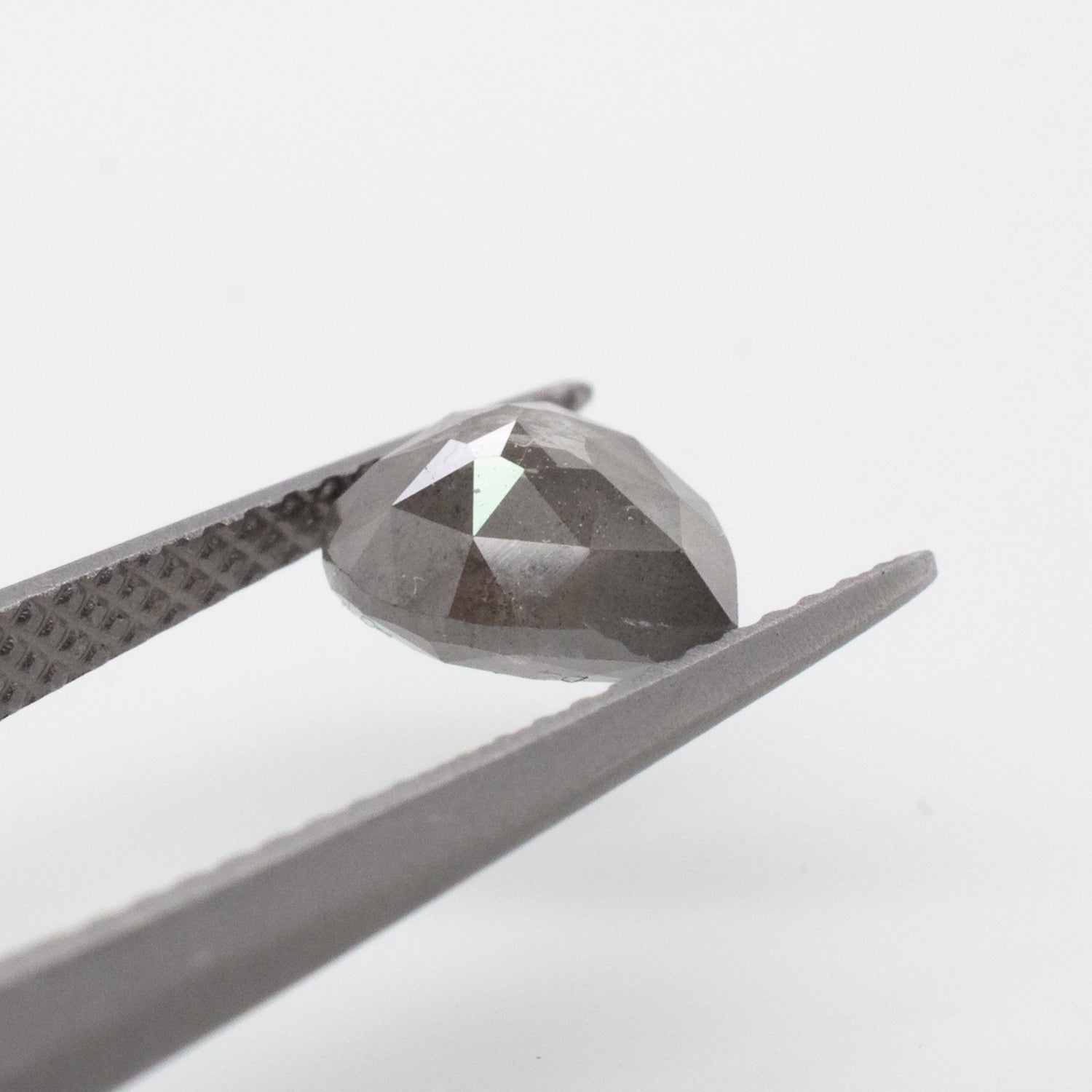 1.33ct Pear Shaped Loose Salt & Pepper Diamond - Malleable Jewellers