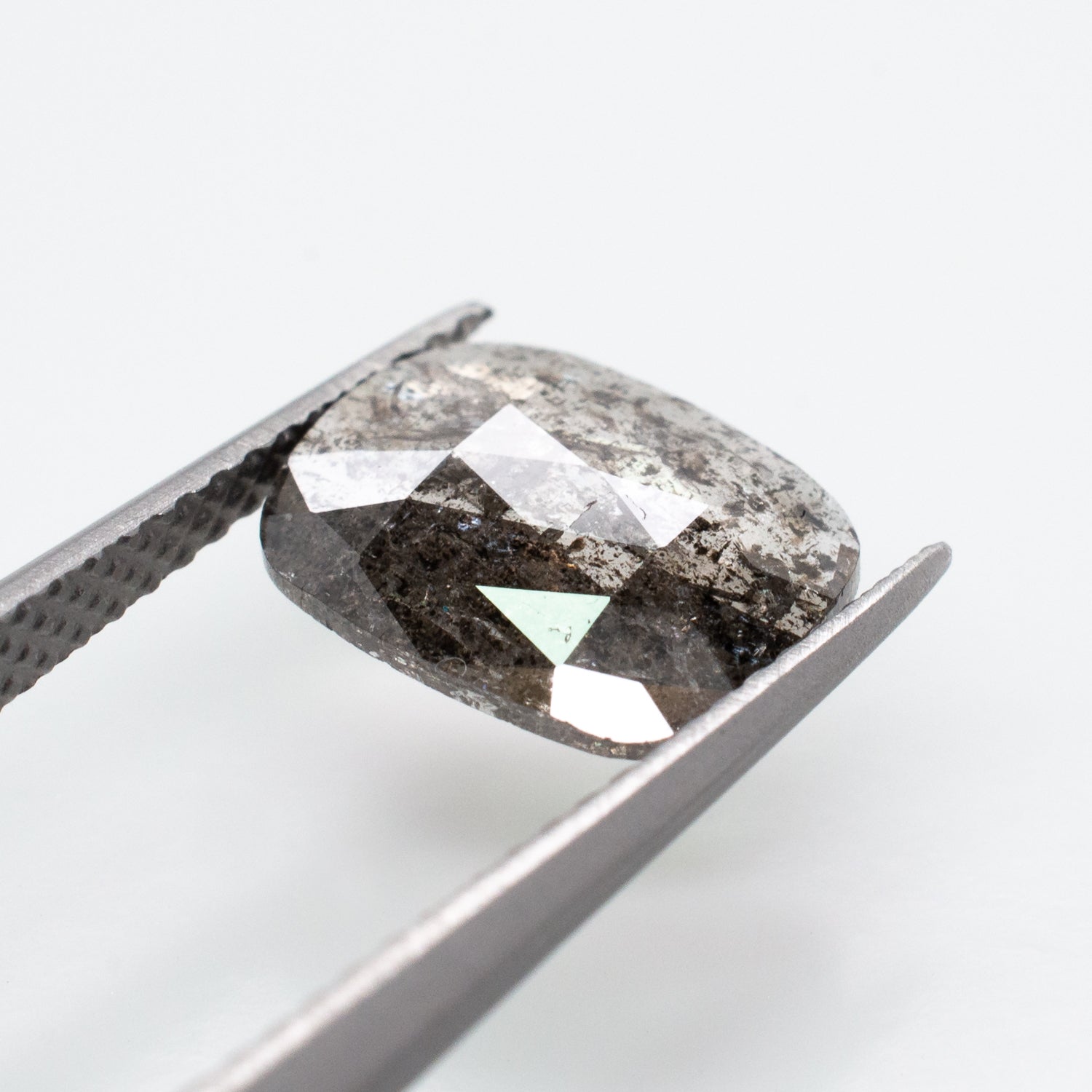 1.44ct Cushion Shaped Loose Salt & Pepper Diamond - Malleable Jewellers