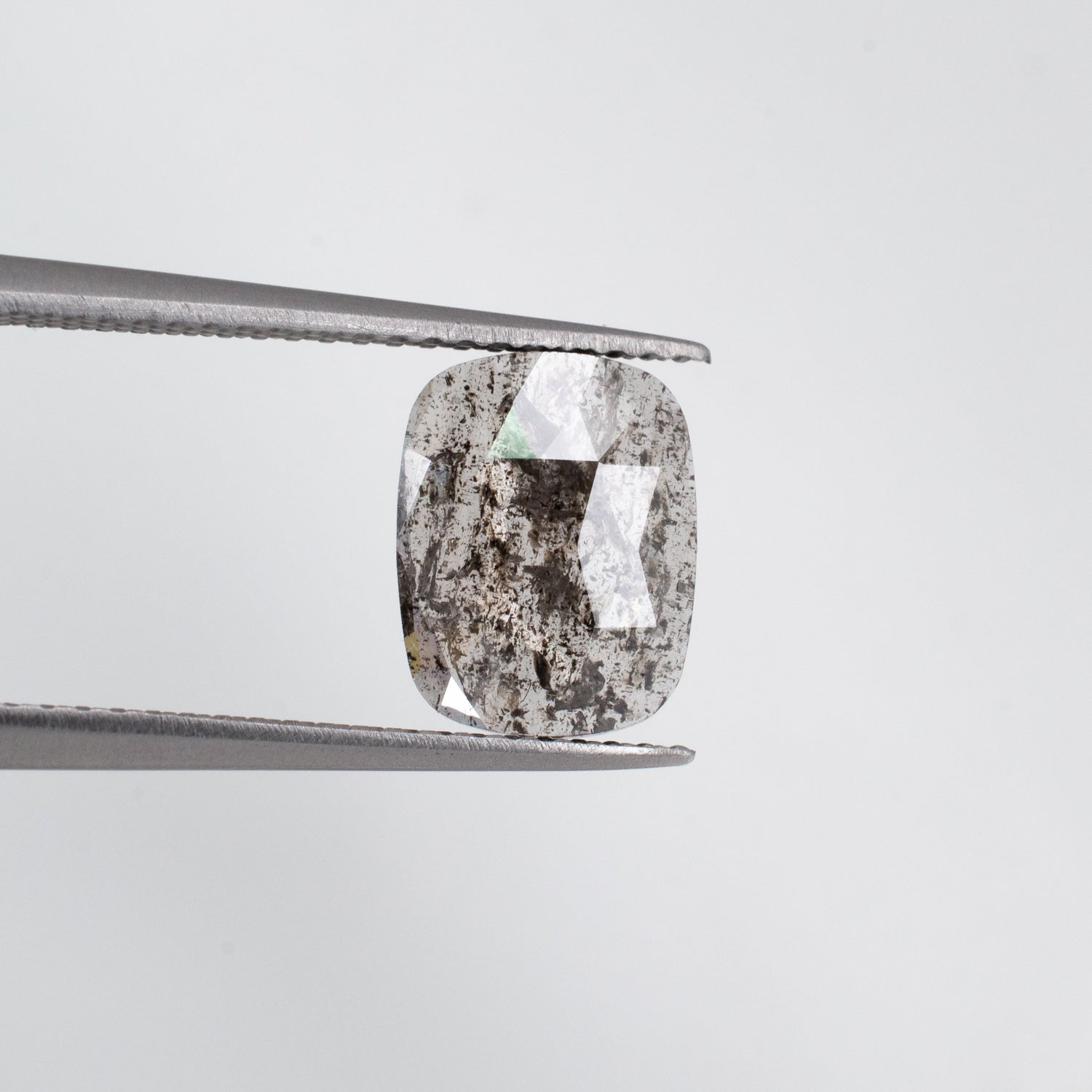 1.45ct Cushion Shaped Loose Salt & Pepper Diamond - Malleable Jewellers