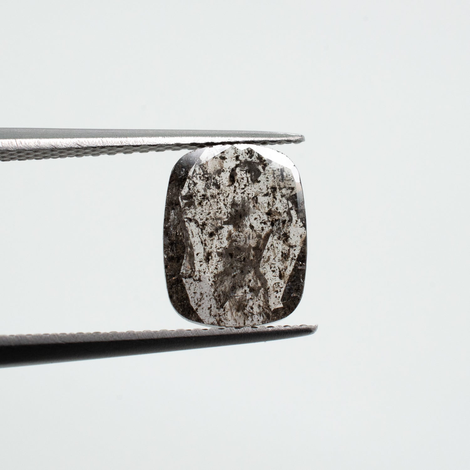 1.45ct Cushion Shaped Loose Salt & Pepper Diamond - Malleable Jewellers