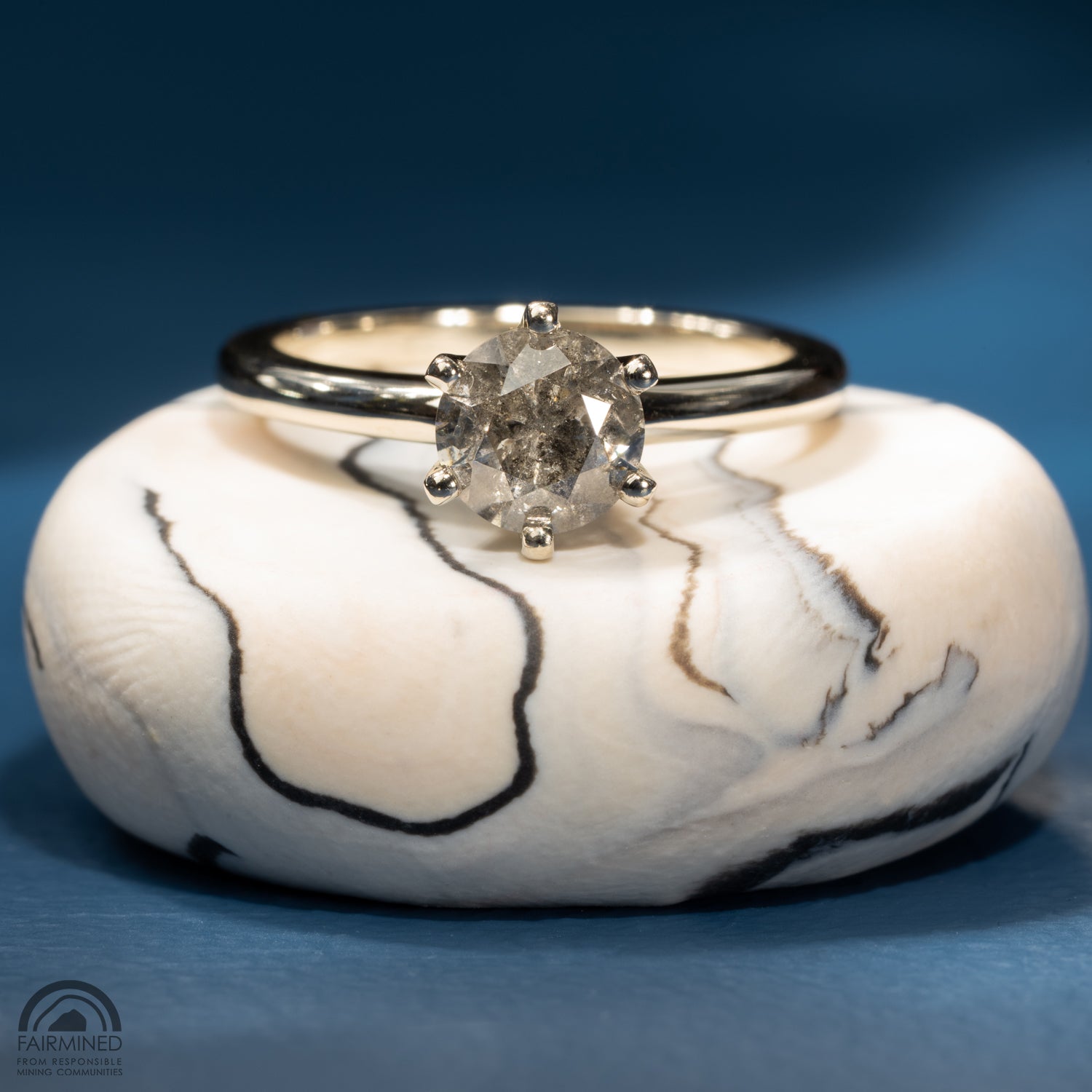 Celestial Solitaire Ring