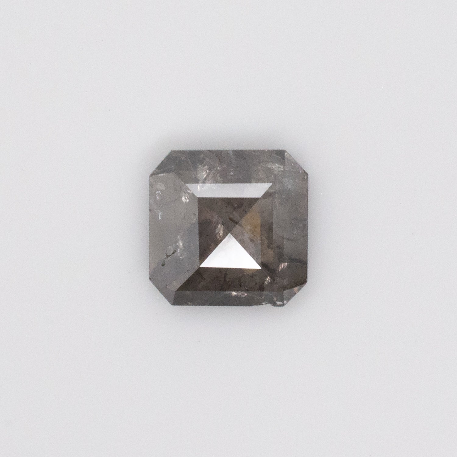 1.76ct Emerald Shaped Loose Salt & Pepper Diamond - Malleable Jewellers