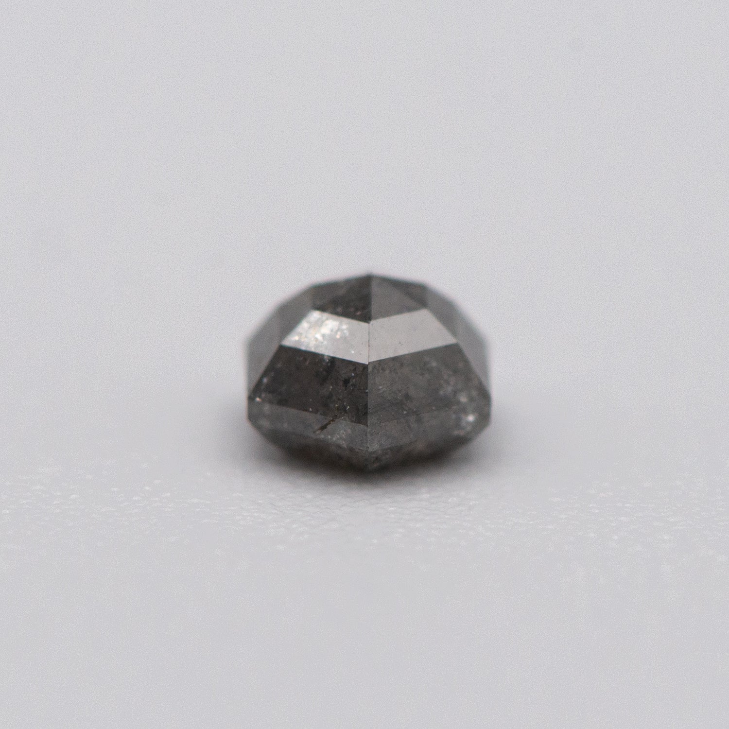 0.63ct Hexagon Shaped Loose Salt & Pepper Diamond Malleable Jewellers