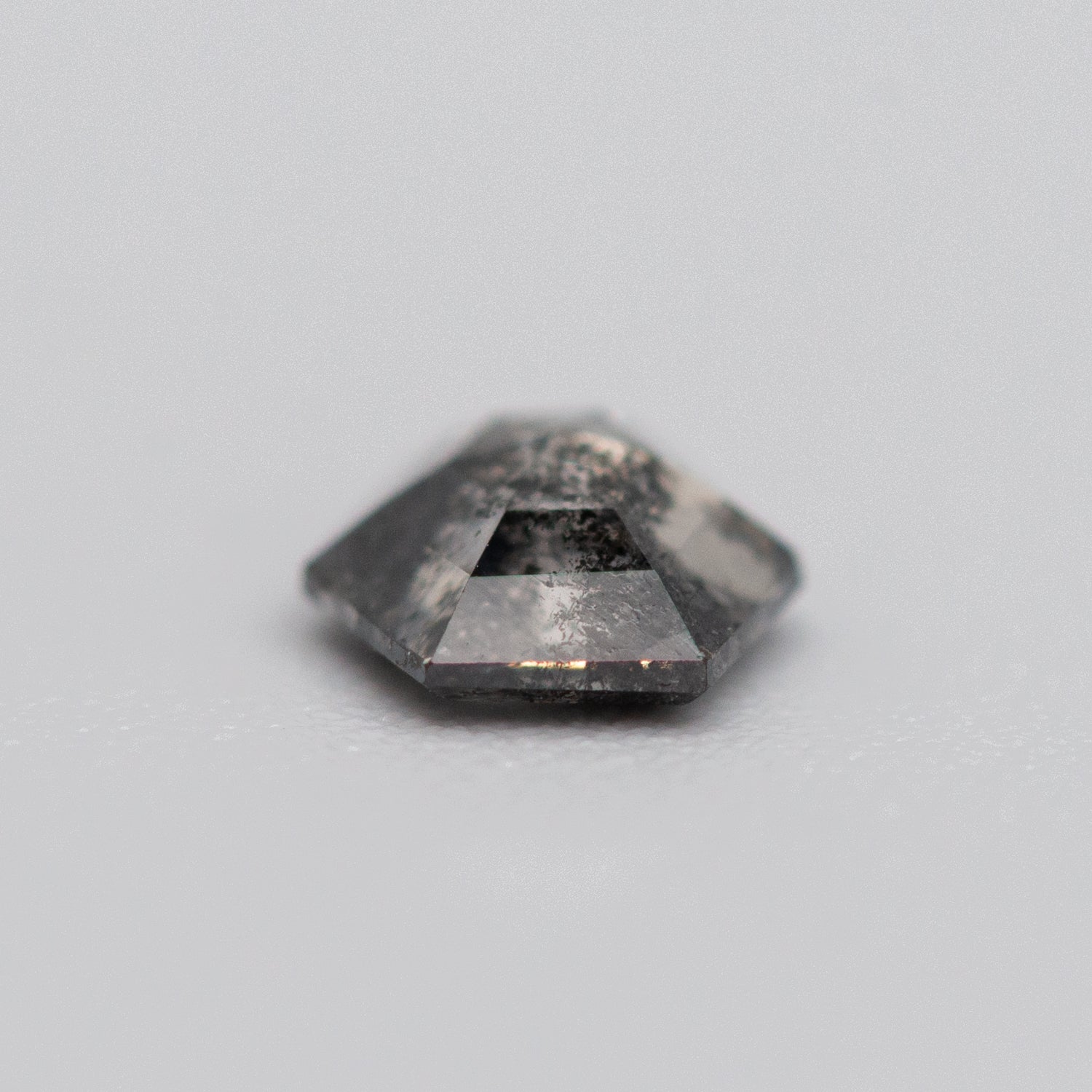 0.69ct Hexagon Shaped Loose Salt & Pepper Diamond Malleable Jewellers