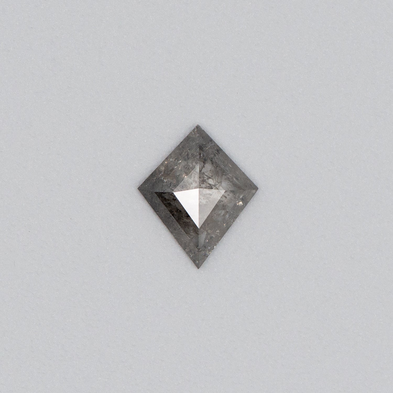 1.05ct Kite Shaped Light Grey Loose Salt & Pepper Diamond Malleable Jewellers