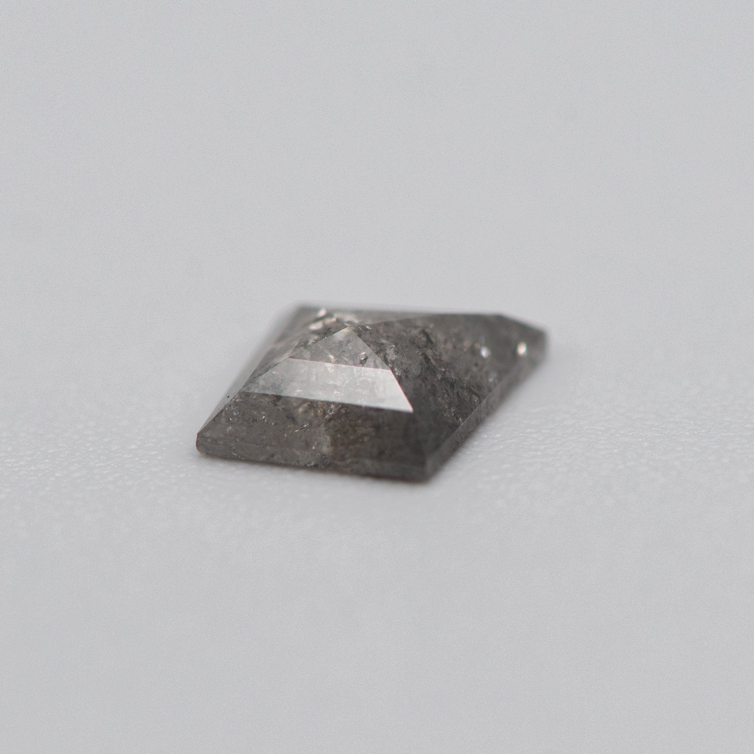 1.05ct Kite Shaped Light Grey Loose Salt & Pepper Diamond Malleable Jewellers
