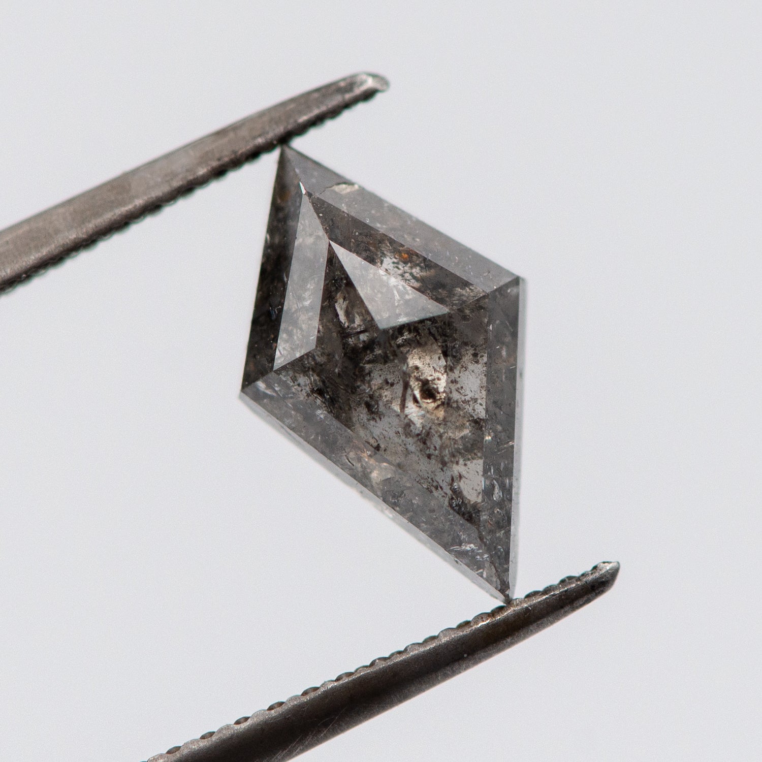 1.97ct Kite Shaped Loose Salt & Pepper Diamond Malleable Jewellers