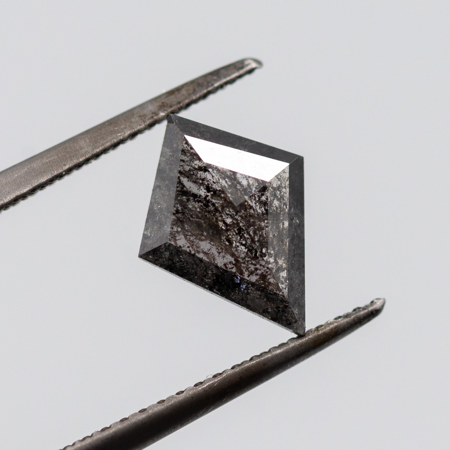1.04ct Kite Shaped Loose Salt & Pepper Diamond Malleable Jewellers