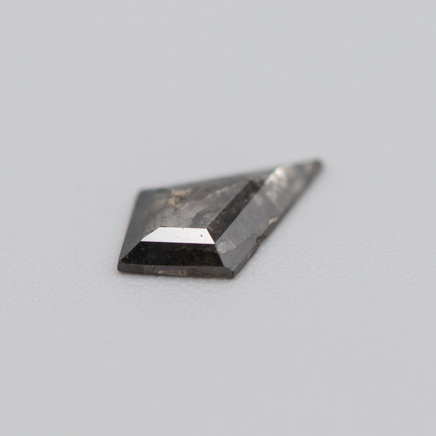 0.78ct Kite Shaped Loose Salt & Pepper Diamond Malleable Jewellers
