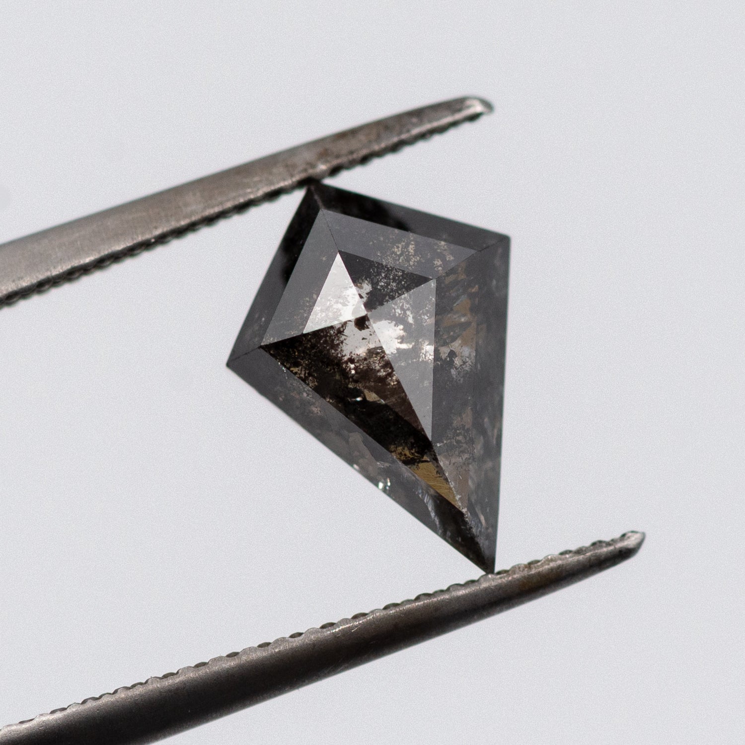 1.81ct Kite Shaped Loose Salt & Pepper Diamond Malleable Jewellers