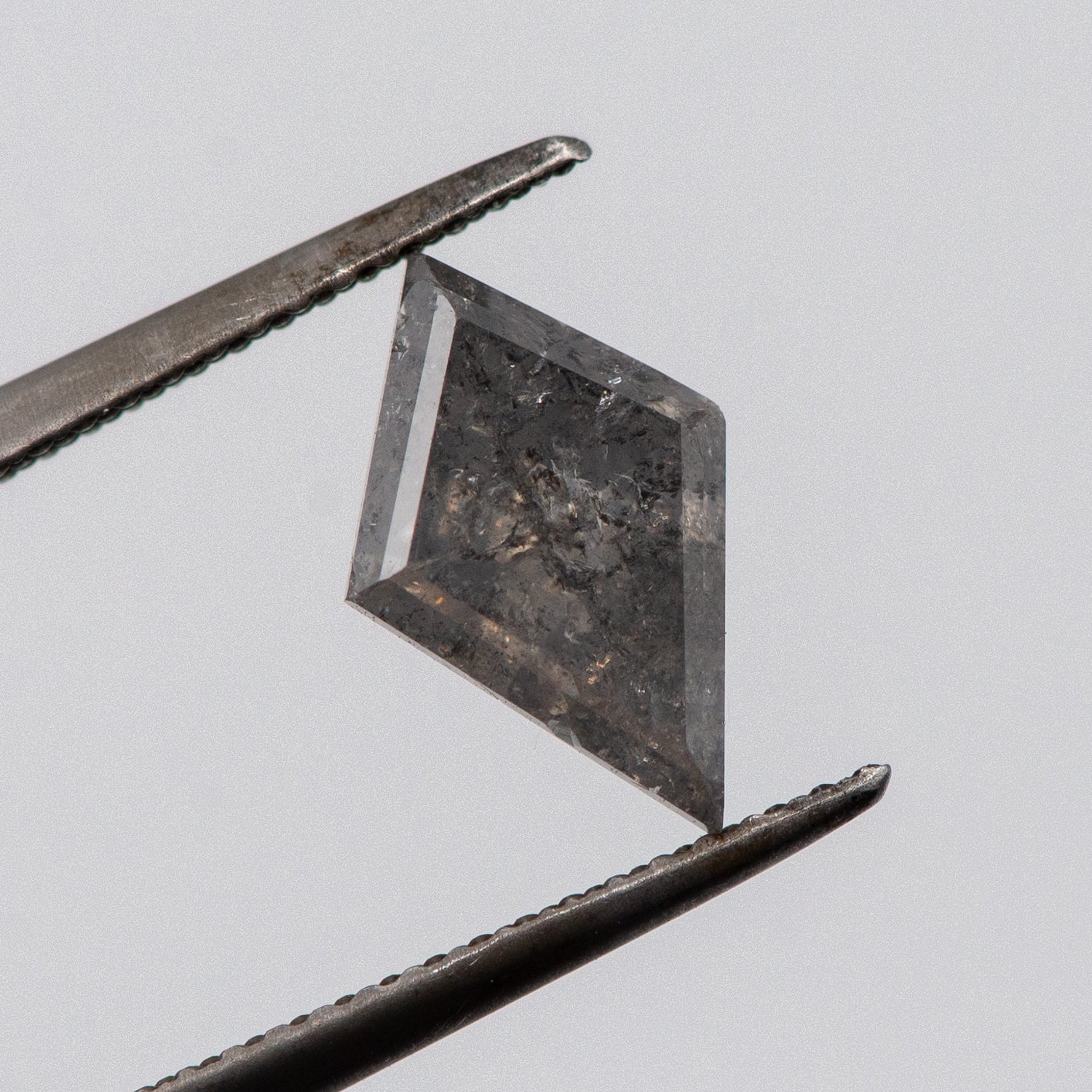 1.86ct Kite Shaped Loose Salt & Pepper Diamond Malleable Jewellers