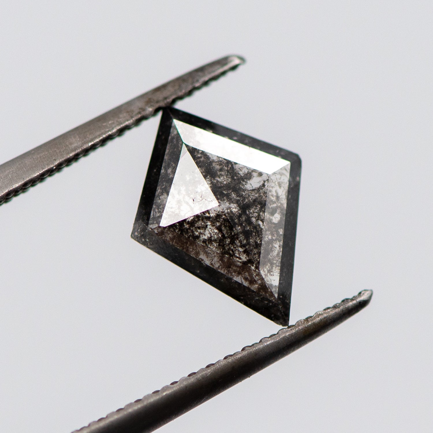 0.92ct Kite Shaped Loose Salt & Pepper Diamond Malleable Jewellers