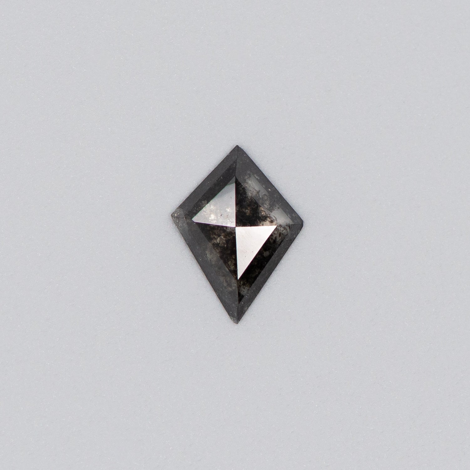 0.92ct Kite Shaped Loose Salt & Pepper Diamond Malleable Jewellers