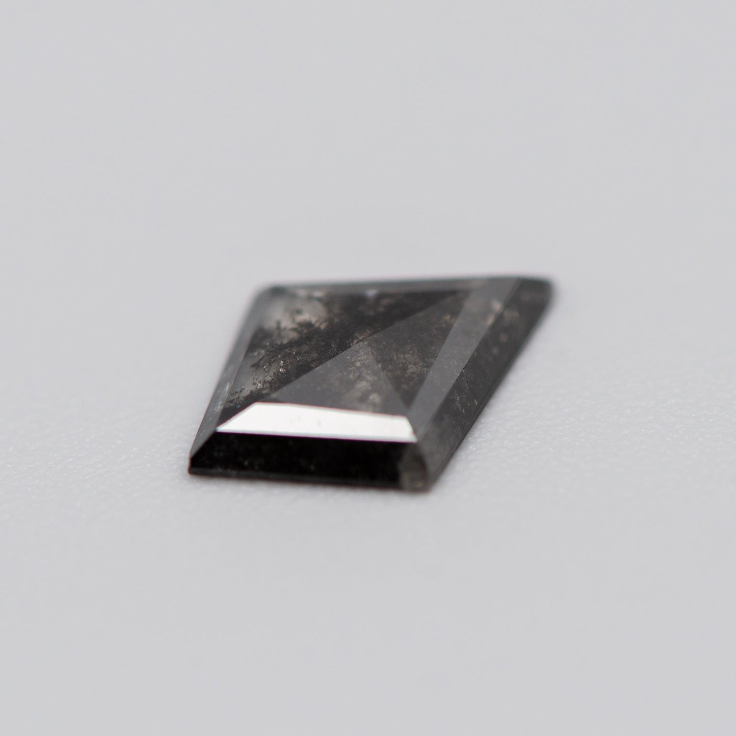 0.92ct Kite Shaped Loose Salt & Pepper Diamond Malleable Jewellers