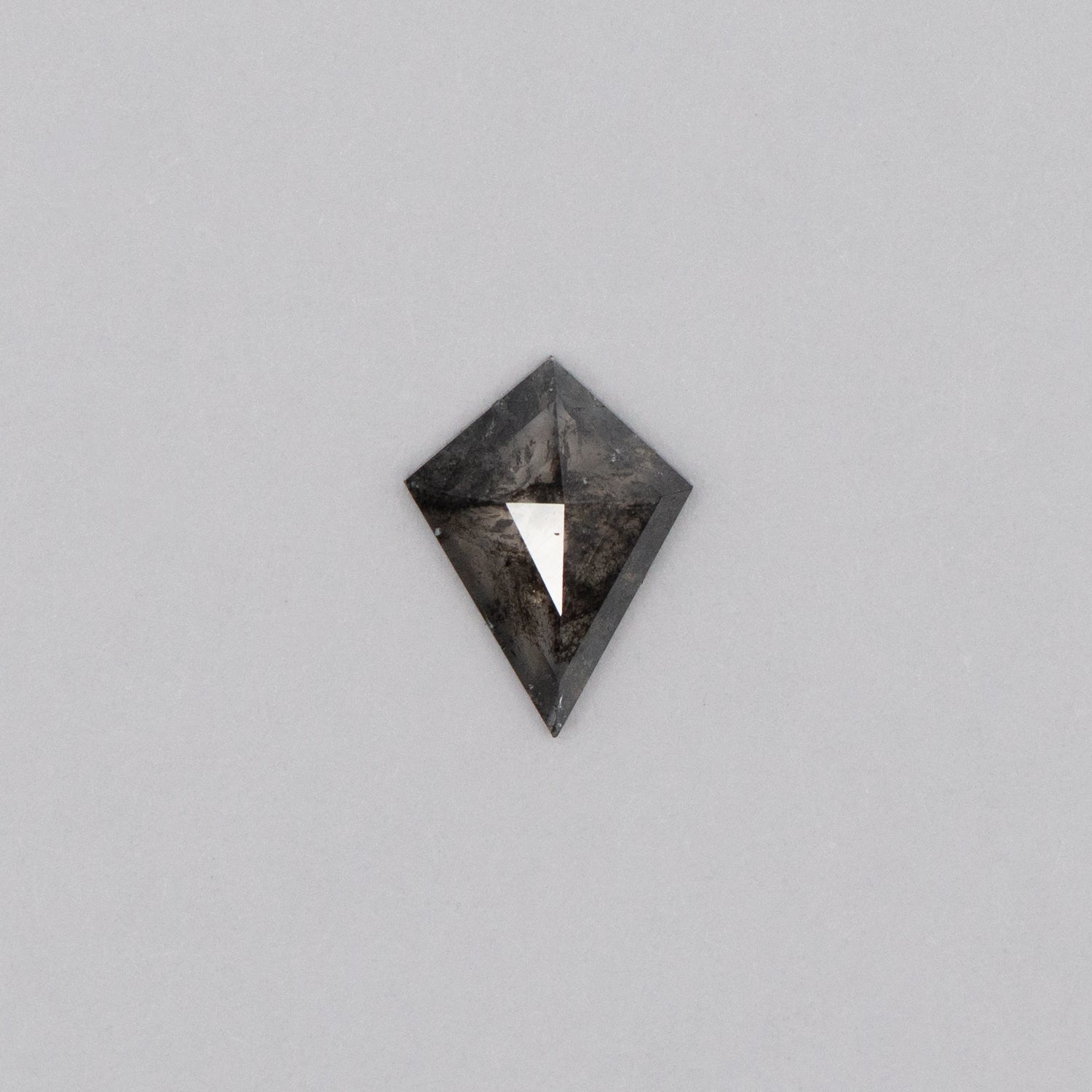 1.10ct Kite Shaped Loose Salt & Pepper Diamond Malleable Jewellers