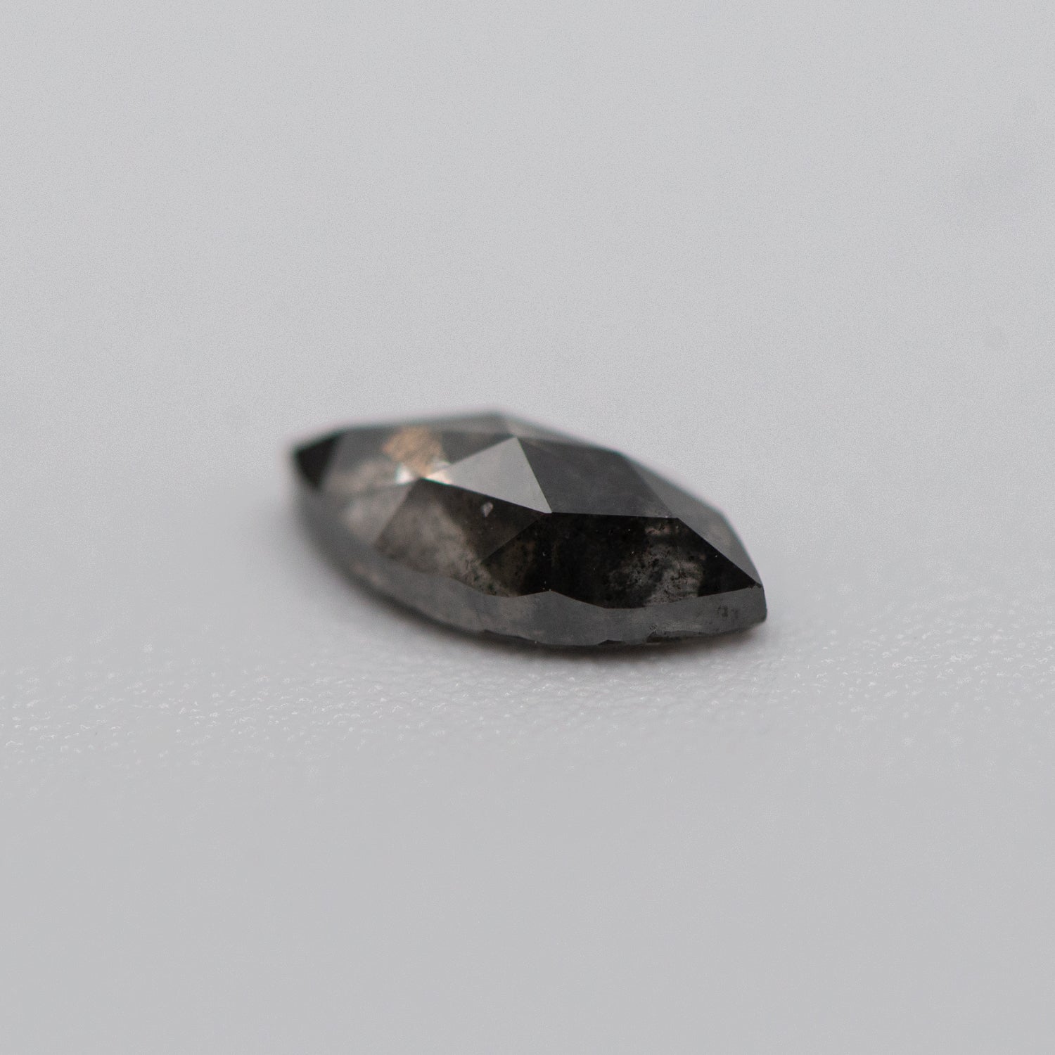 0.63ct Marquise Shaped Loose Salt & Pepper Diamond Malleable Jewellers