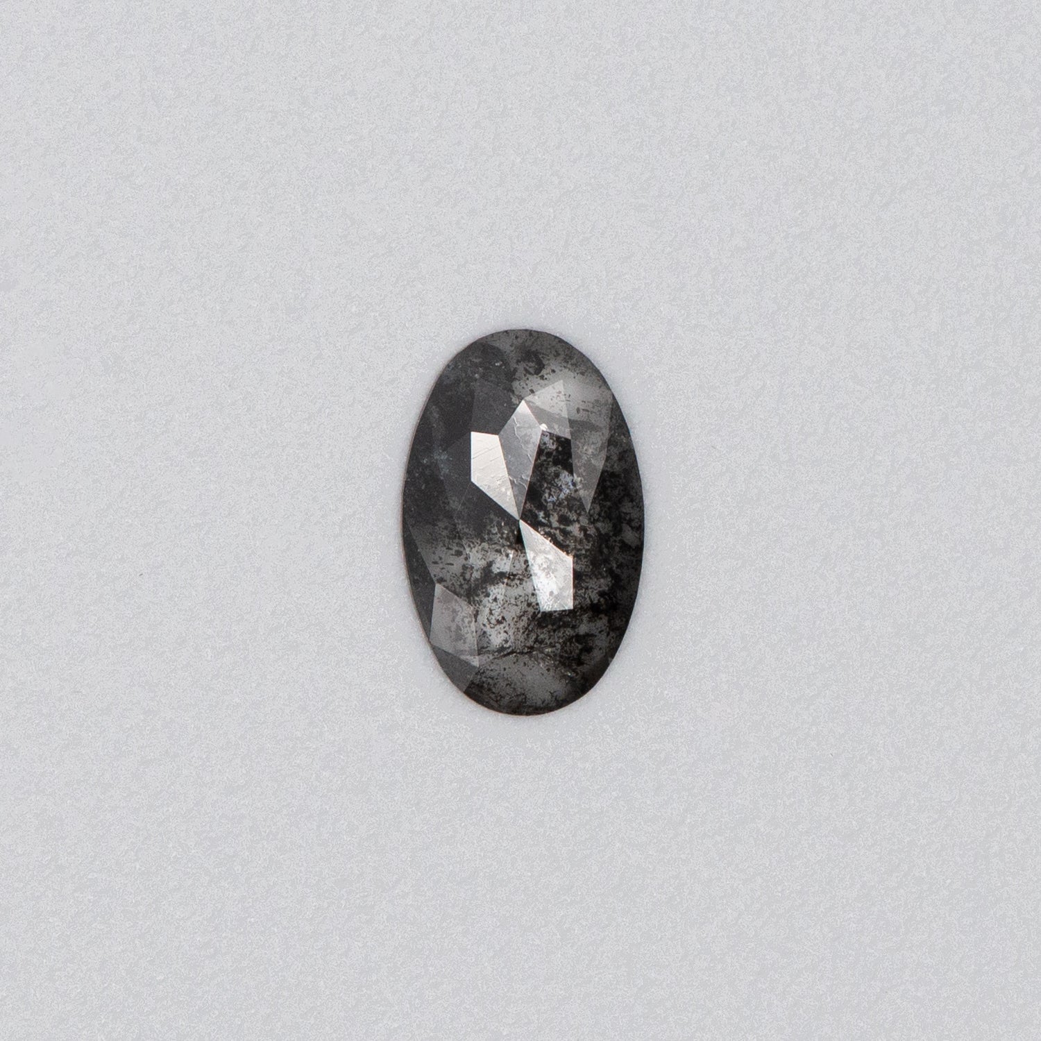 0.70ct Moval Shaped Loose Salt & Pepper Diamond Malleable Jewellers