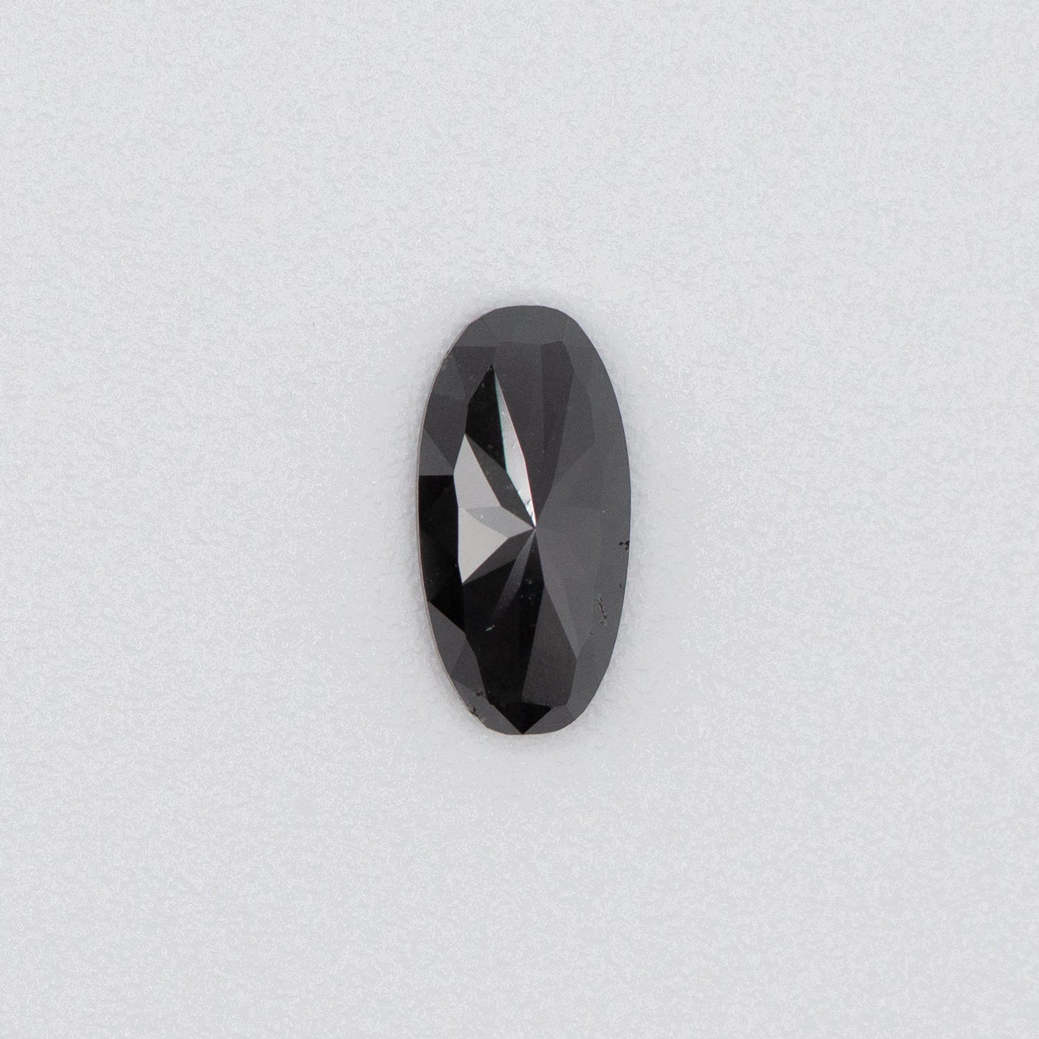 1.81ct Moval Shaped Dark Grey Loose Salt & Pepper Diamond Malleable Jewellers