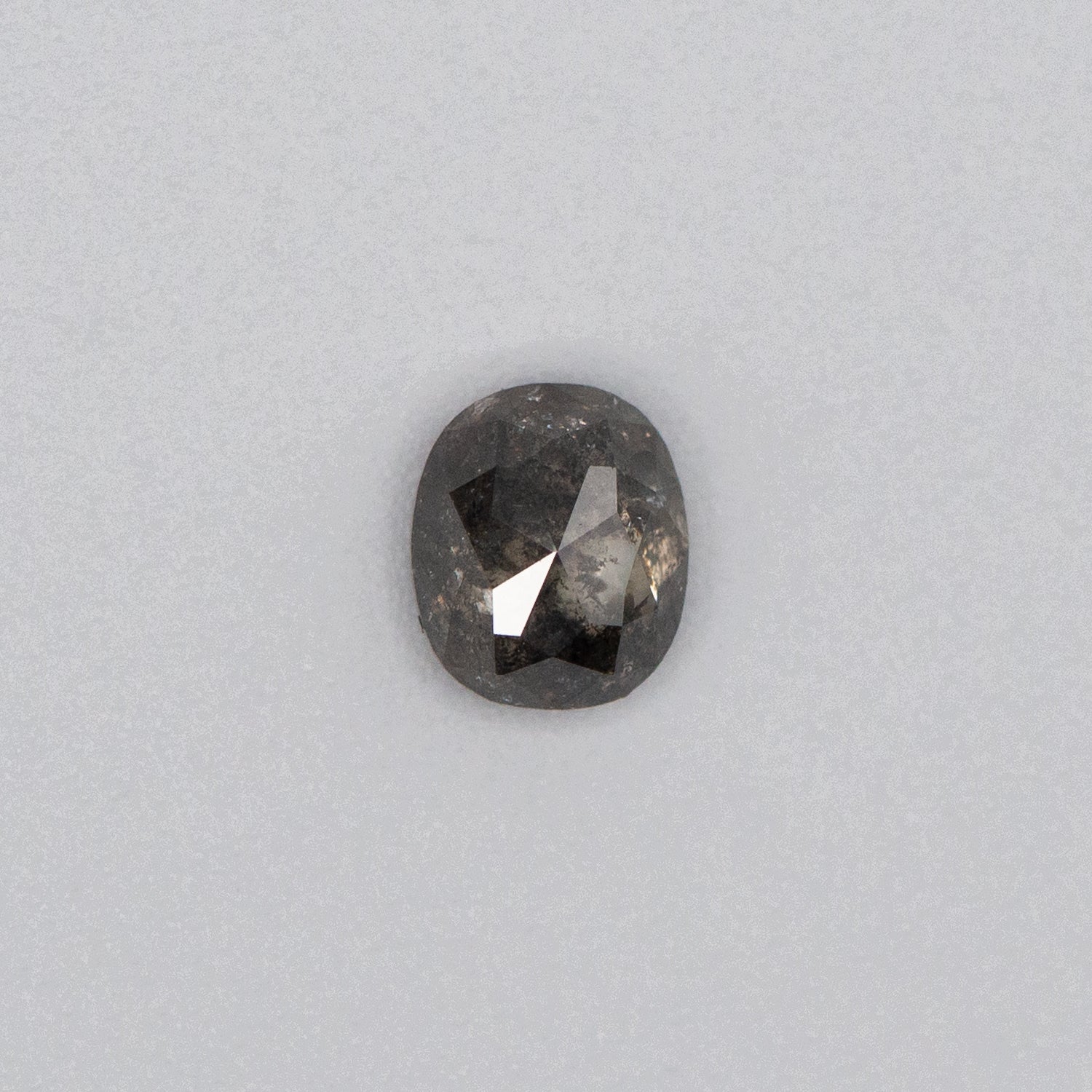 1.69ct Oval Shaped Loose Salt & Pepper Diamond Malleable Jewellers