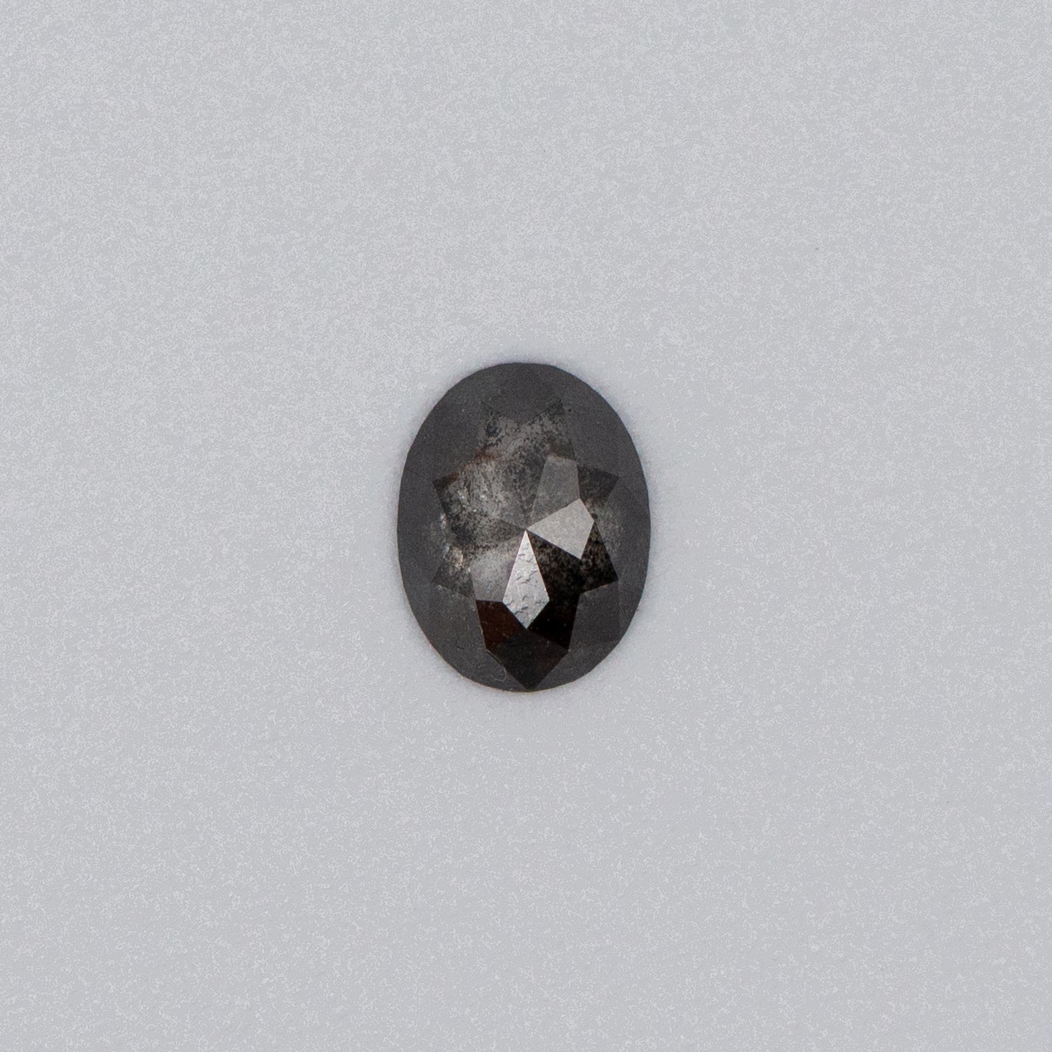 0.86ct Oval Shaped Loose Salt & Pepper Diamond Malleable Jewellers