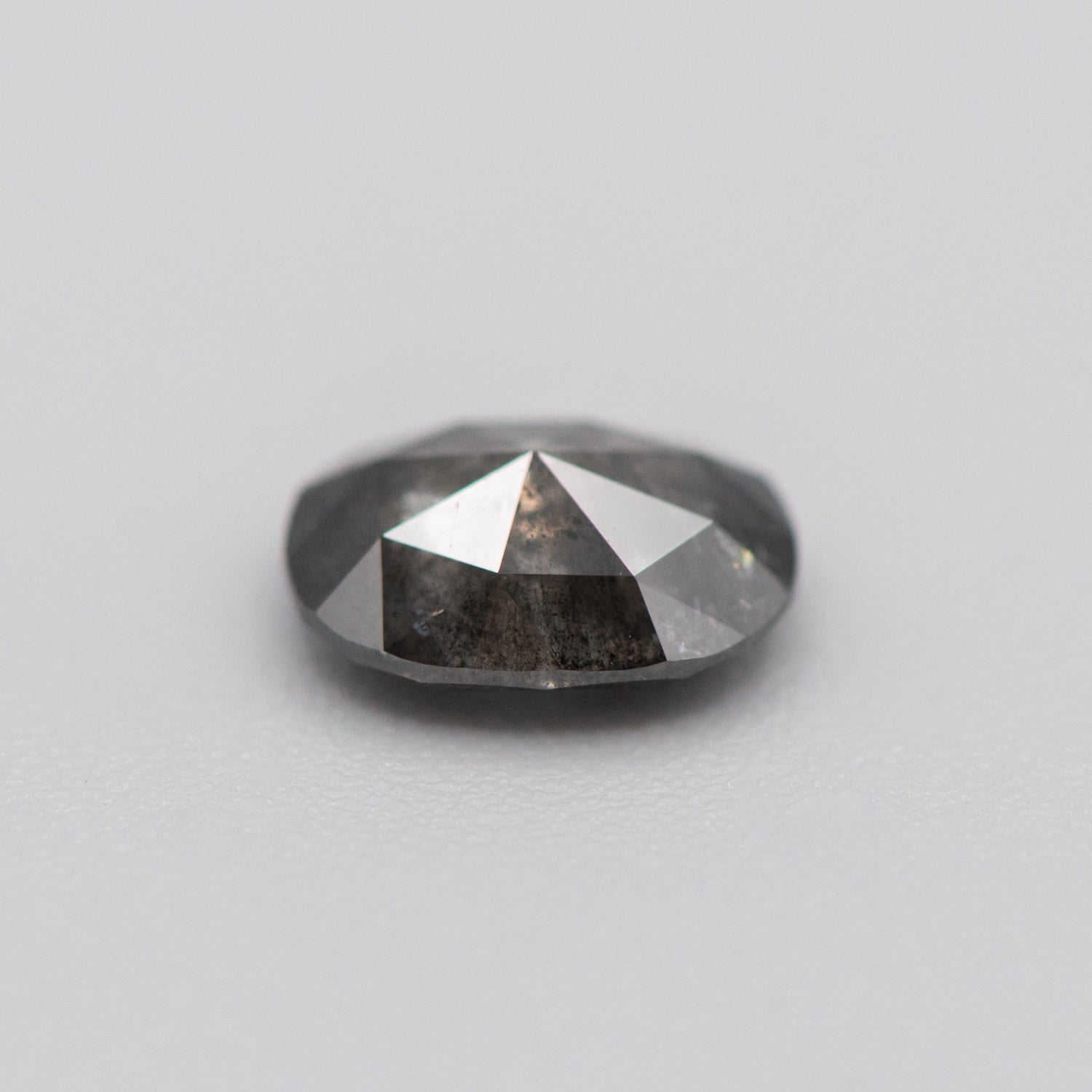 1.33ct Oval Shaped Loose Salt & Pepper Diamond Malleable Jewellers