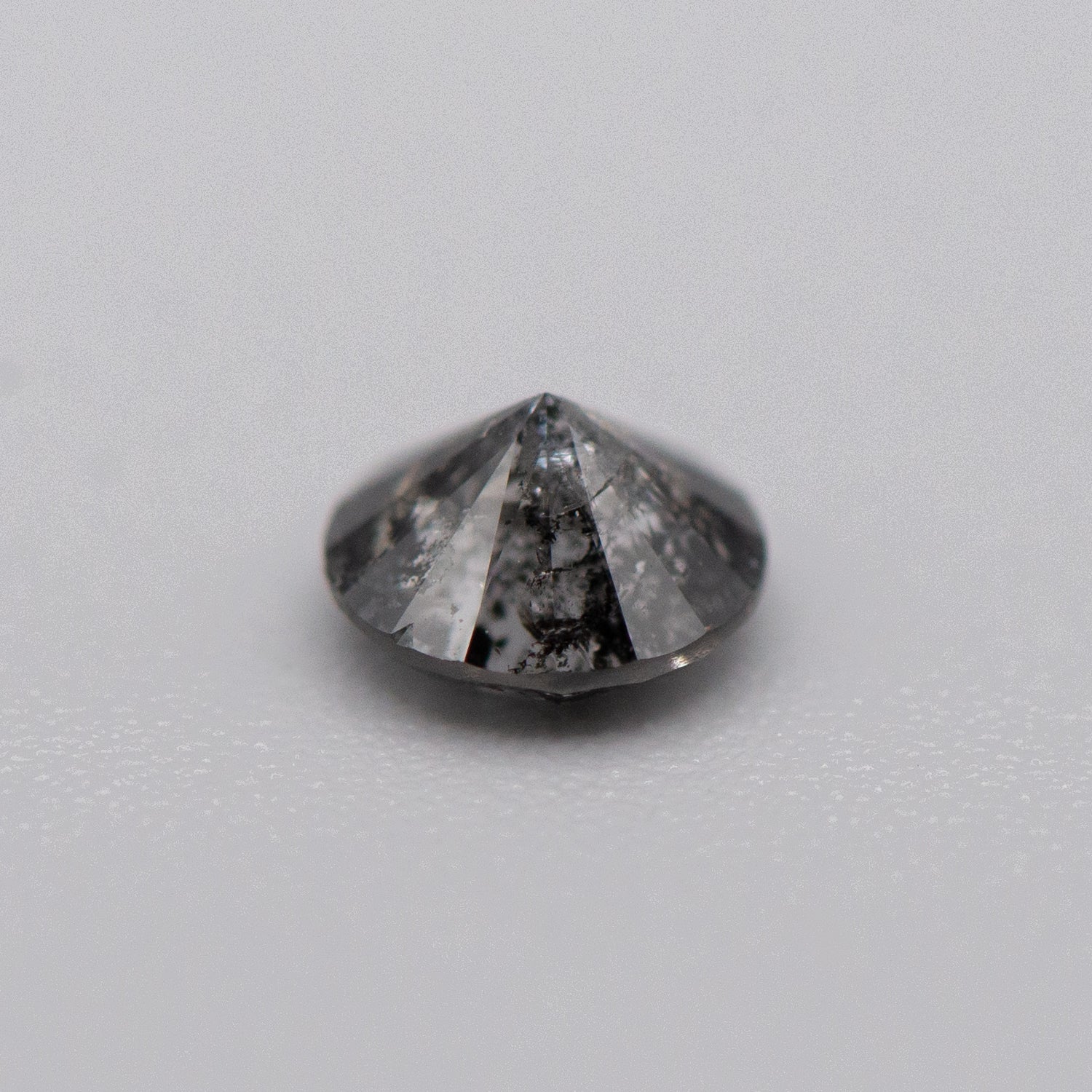 0.65ct Round Shaped Loose Salt & Pepper Diamond Malleable Jewellers