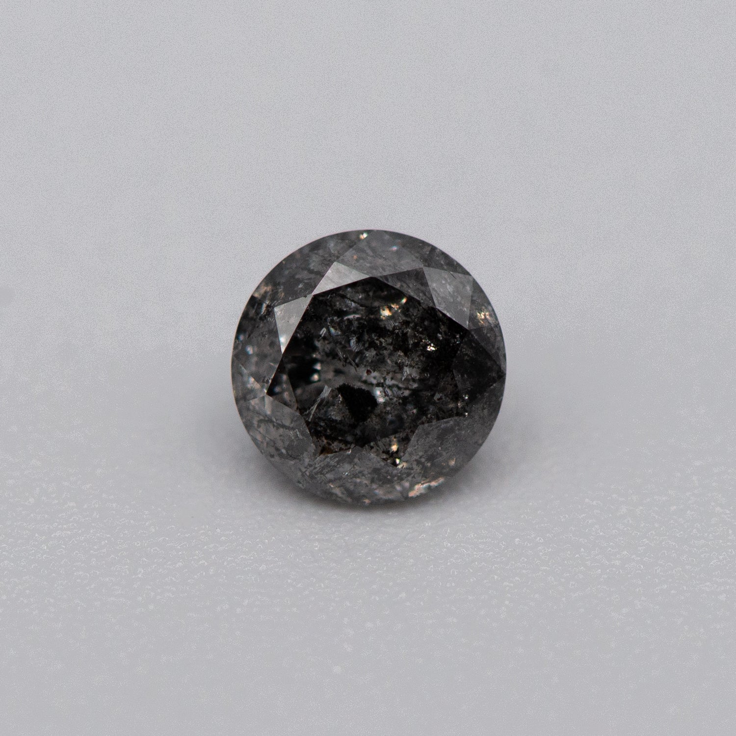 0.65ct Round Shaped Loose Salt & Pepper Diamond Malleable Jewellers