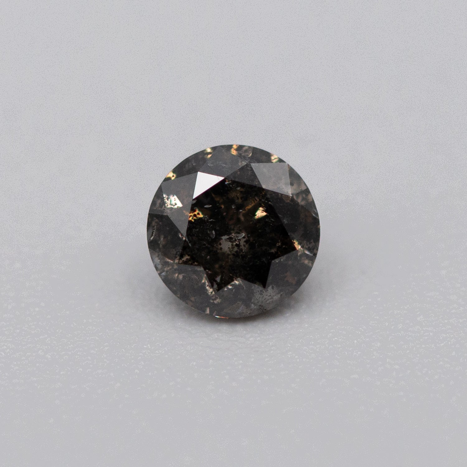 0.51ct Round Shaped Loose Salt & Pepper Diamond Malleable Jewellers