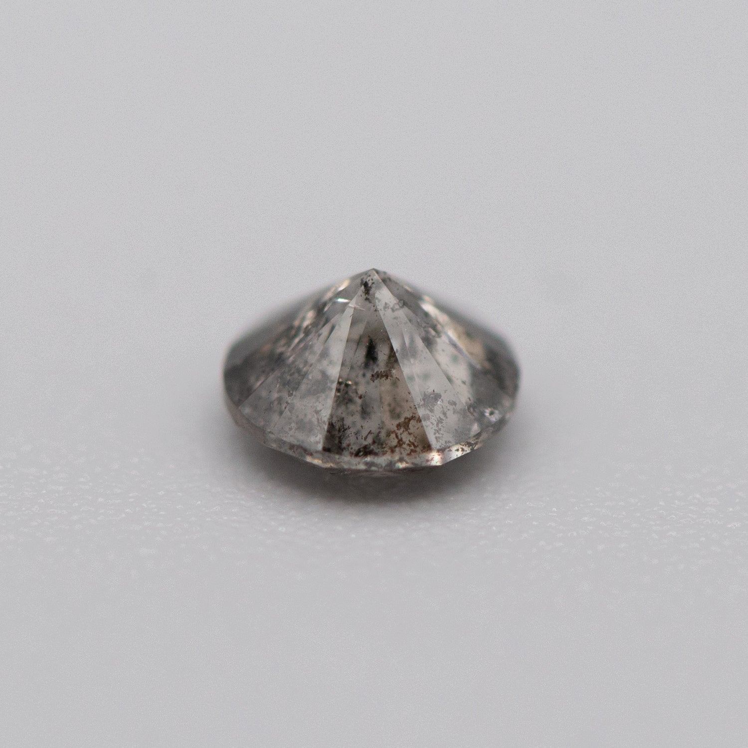 0.64ct Round Shaped Loose Salt & Pepper Diamond Malleable Jewellers