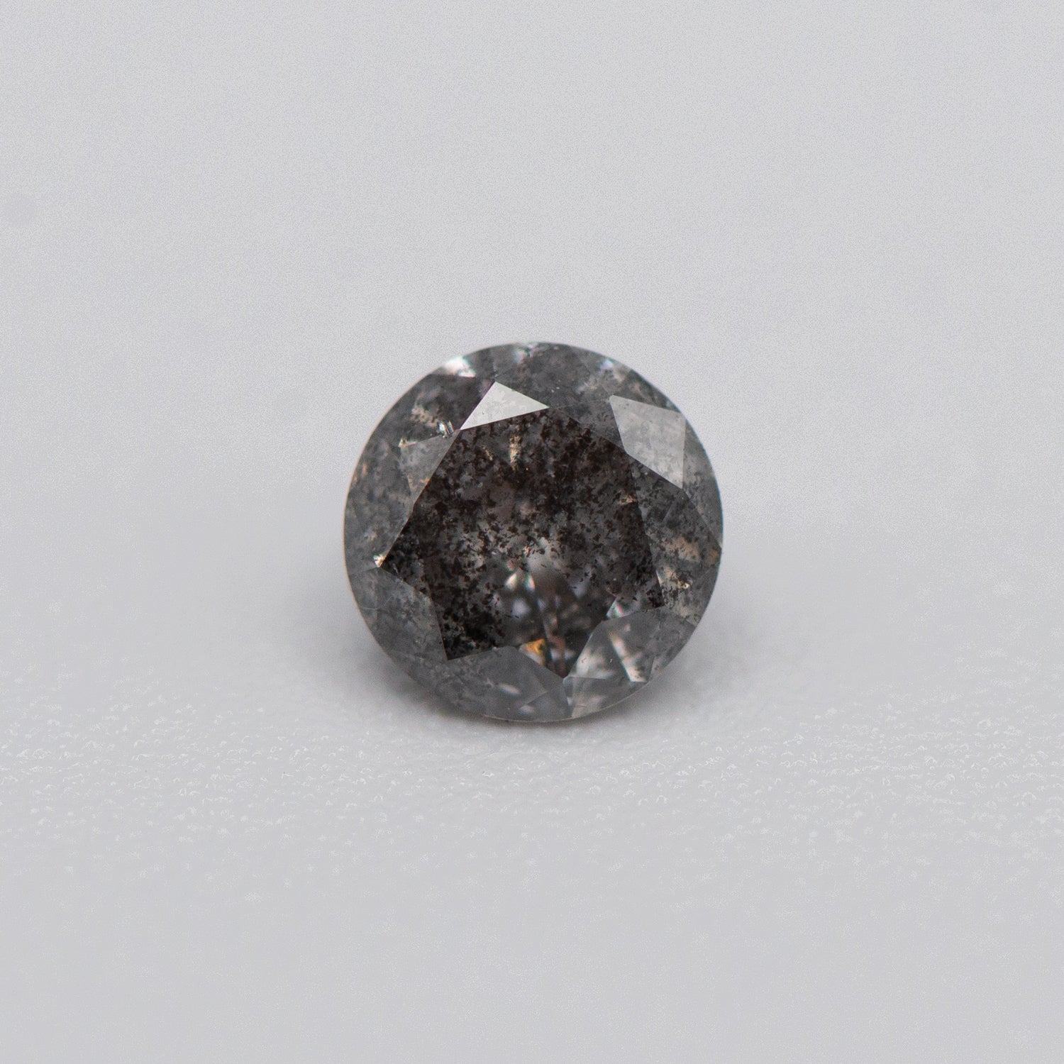 0.48ct Round Shaped Loose Salt & Pepper Diamond Malleable Jewellers