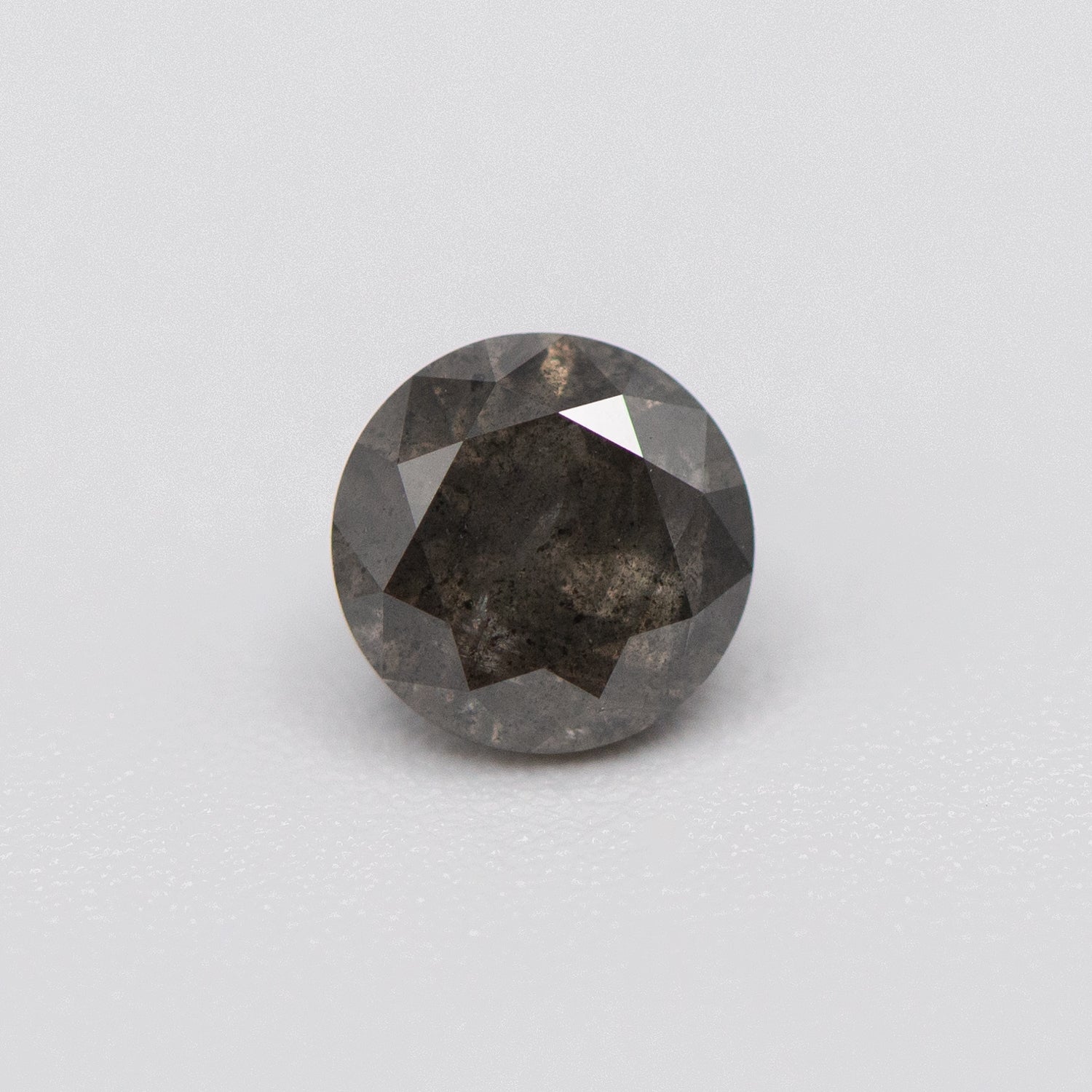 1.07ct Round Shaped Loose Salt & Pepper Diamond Malleable Jewellers