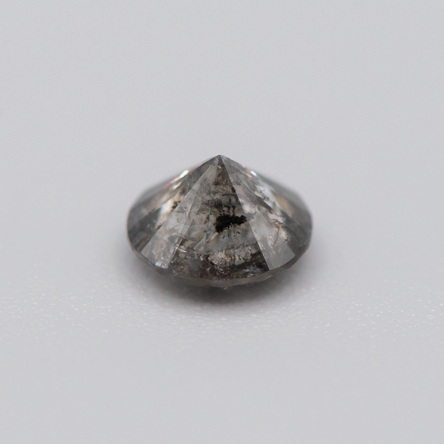 1.05ct Round Shaped Loose Salt & Pepper Diamond Malleable Jewellers