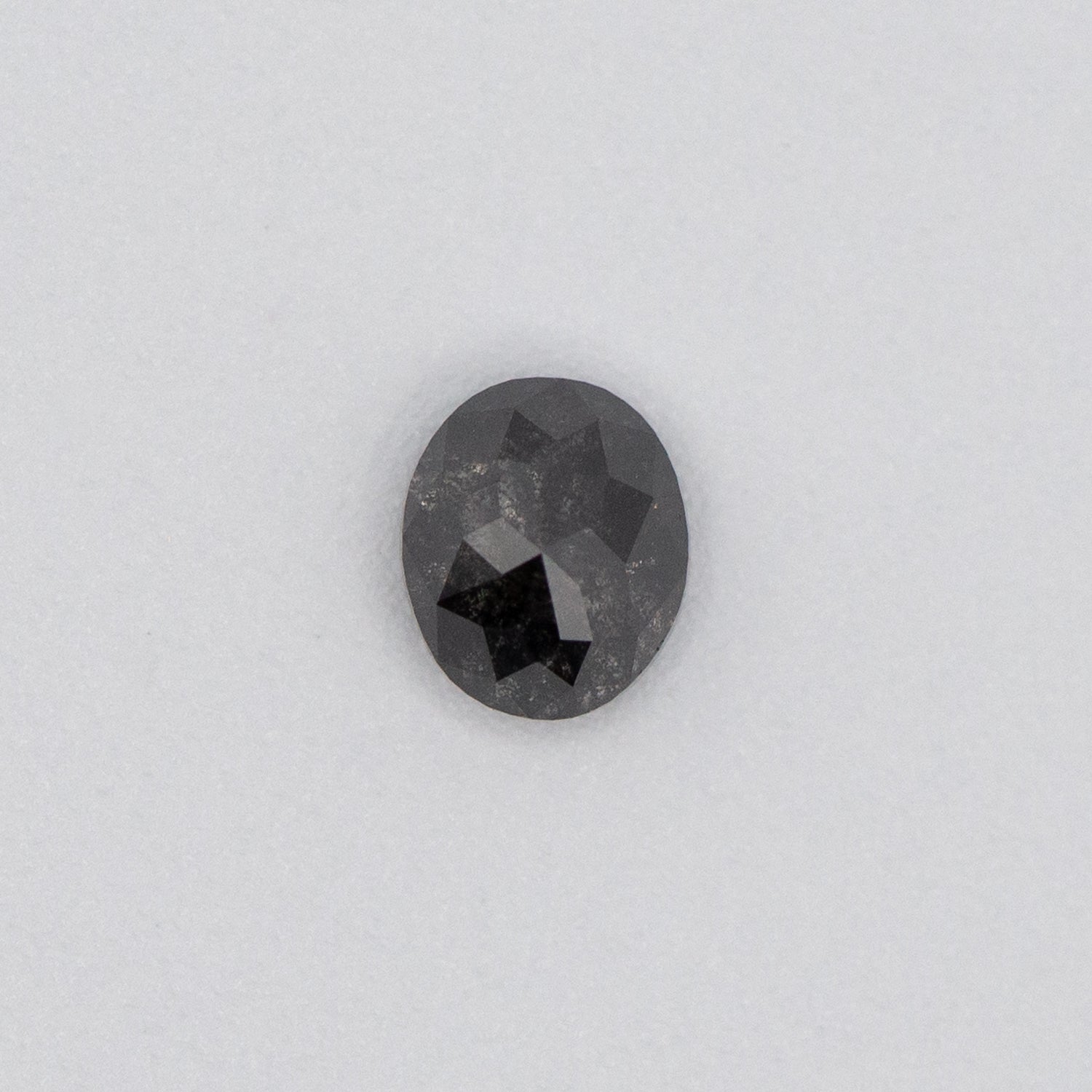 1.58ct Roval Shaped Loose Salt & Pepper Diamond Malleable Jewellers