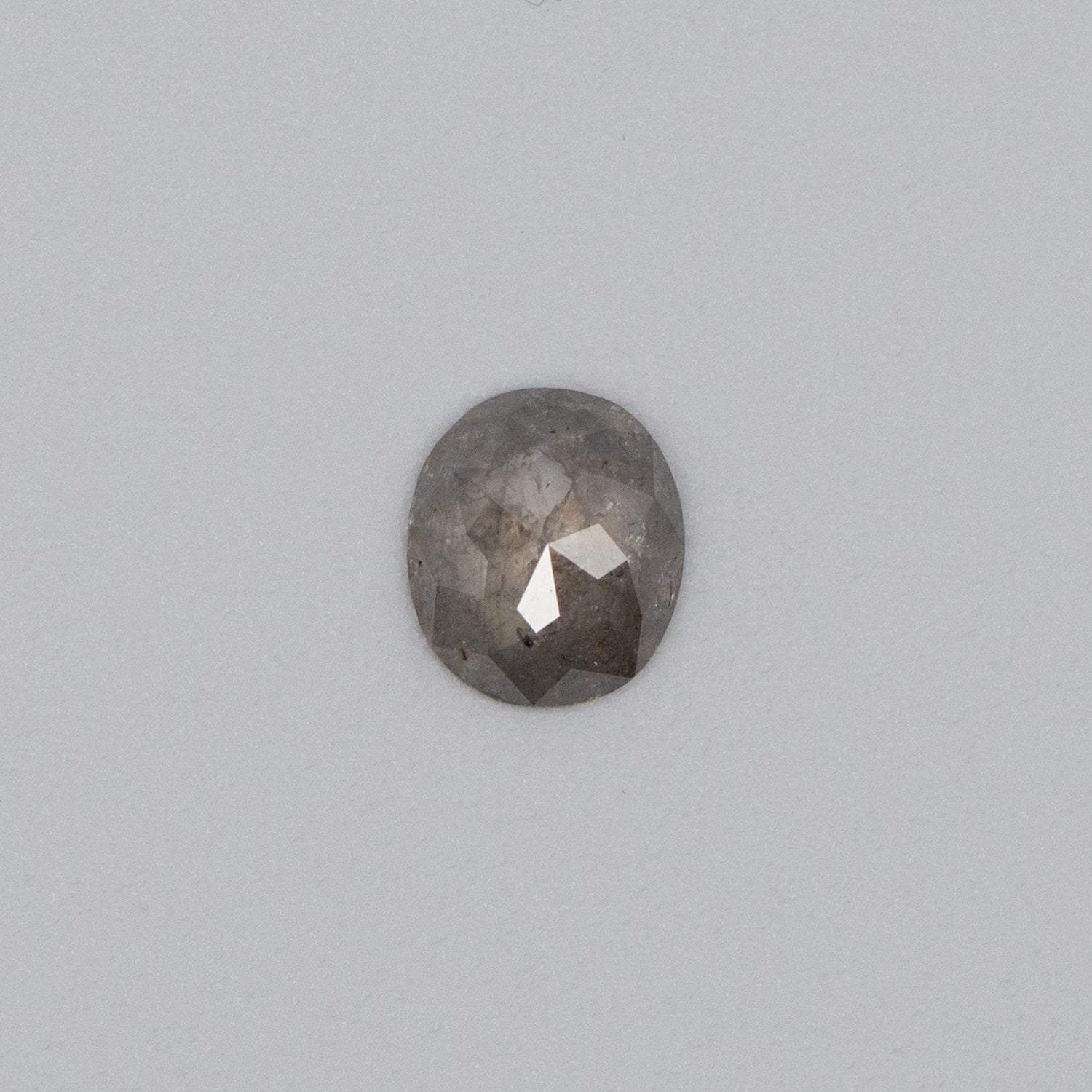 0.95ct Roval Shaped Loose Salt & Pepper Diamond Malleable Jewellers