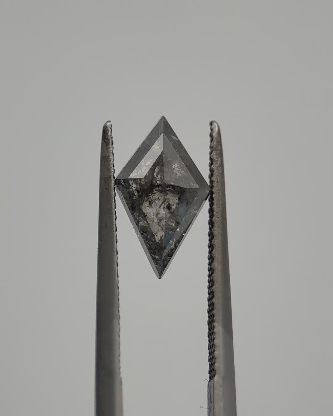 1.97ct Kite Shaped Loose Salt & Pepper Diamond Malleable Jewellers