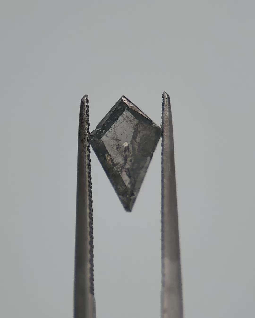 0.78ct Kite Shaped Loose Salt & Pepper Diamond Malleable Jewellers
