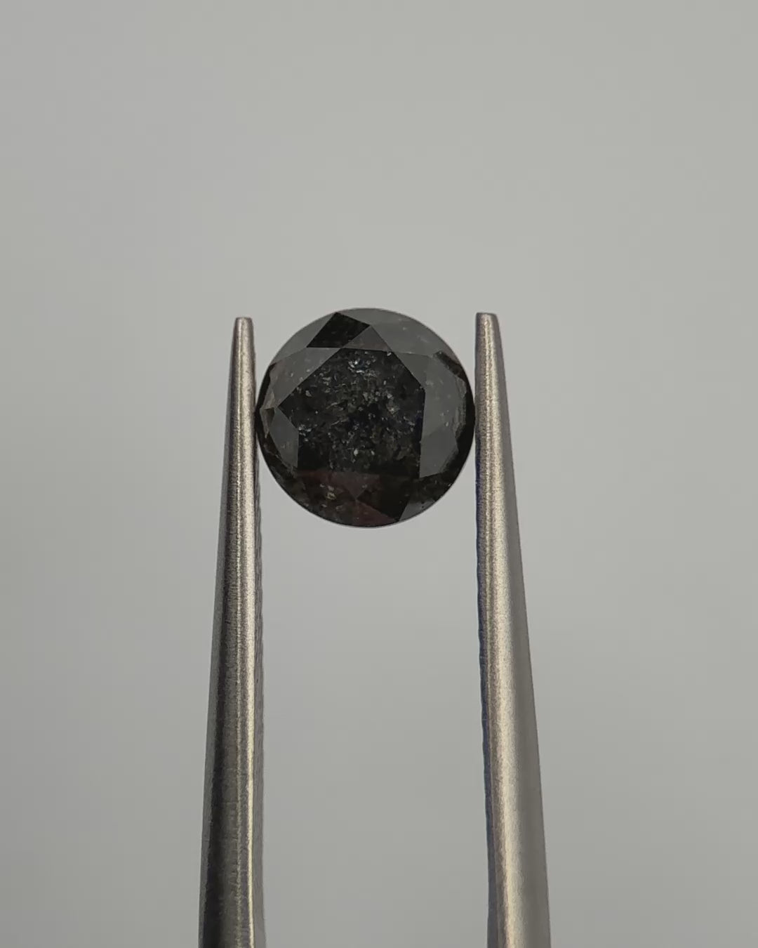 1.36ct Round Shaped Loose Salt & Pepper Diamond Malleable Jewellers