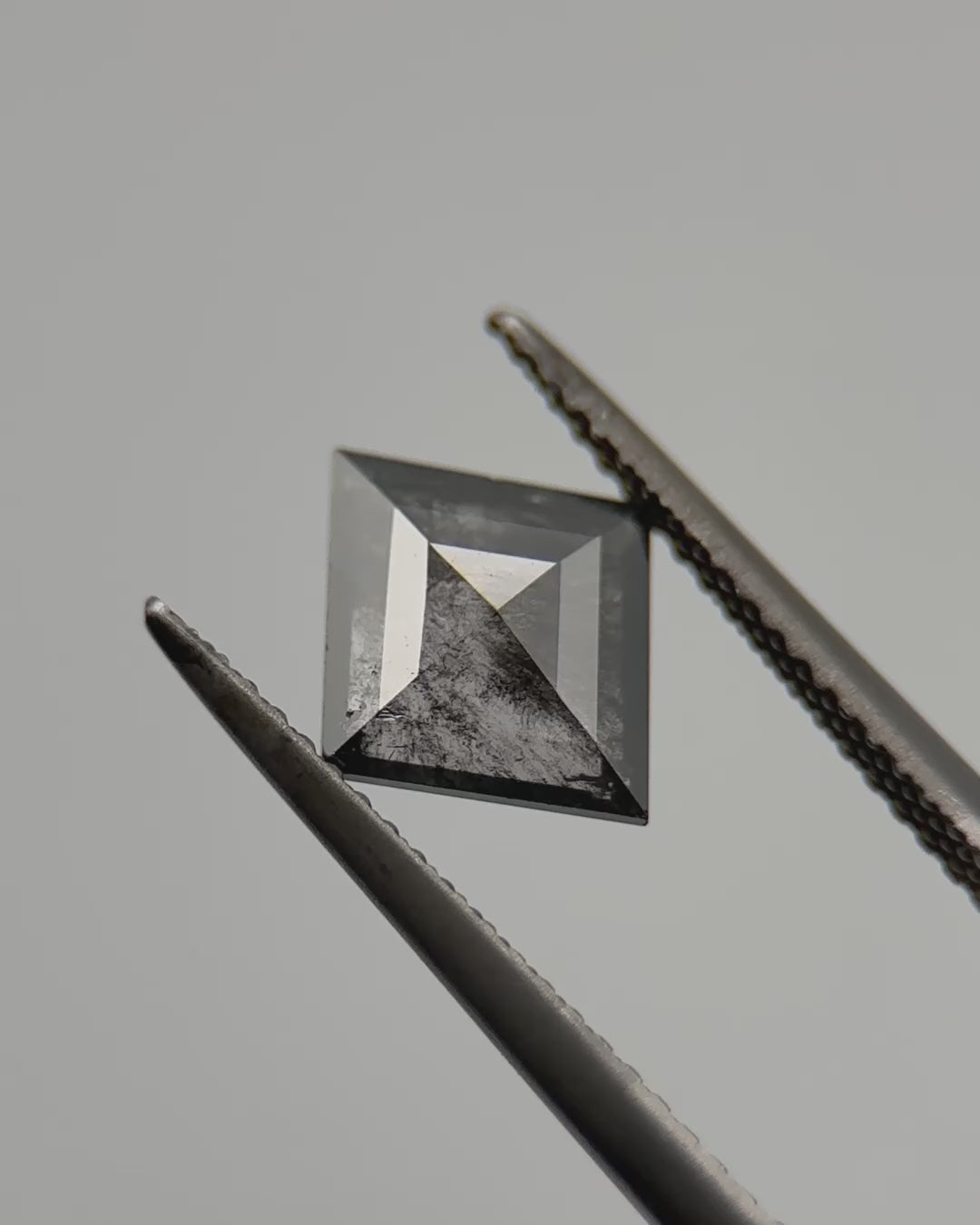 1.26ct Kite Shaped Loose Salt & Pepper Diamond Malleable Jewellers