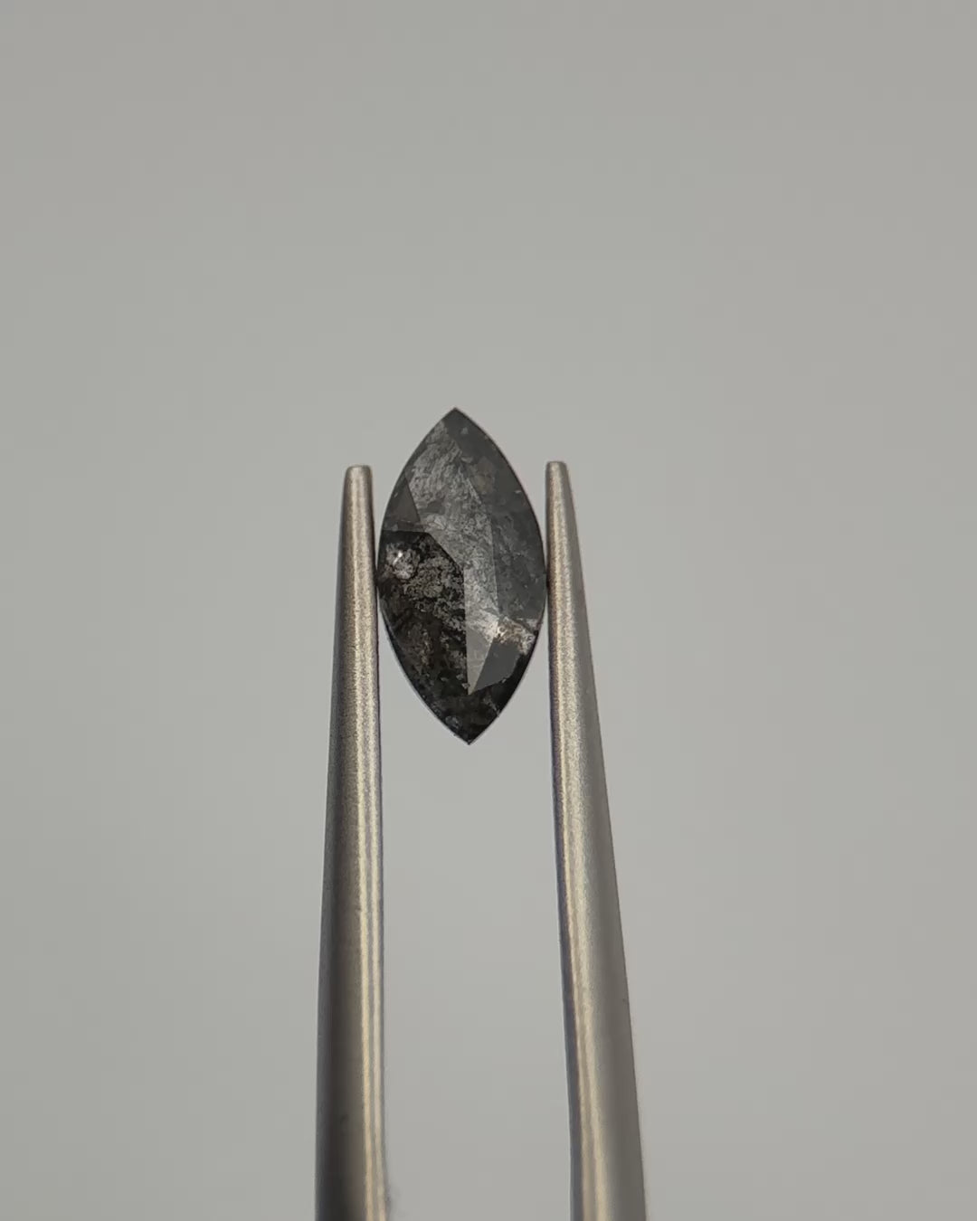 0.66ct Marquise Shaped Loose Salt & Pepper Diamond Malleable Jewellers
