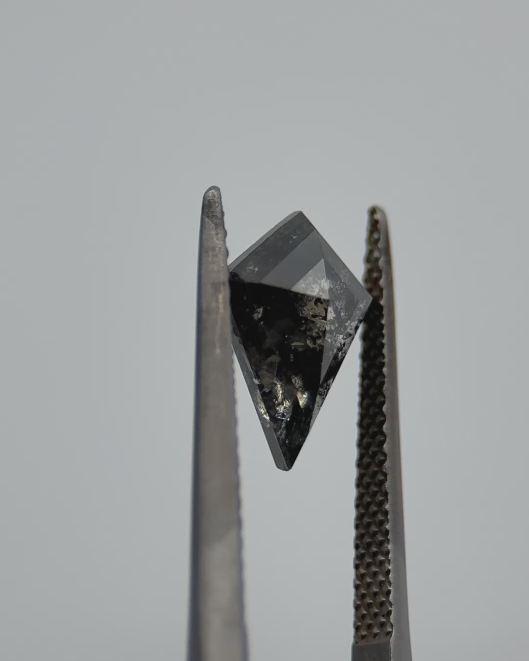 1.81ct Kite Shaped Loose Salt & Pepper Diamond Malleable Jewellers