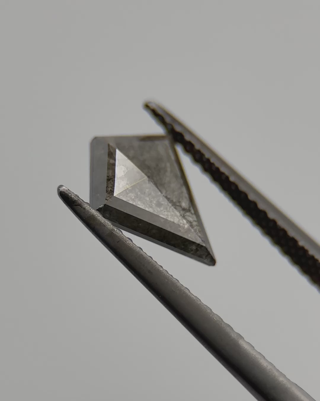 1.02ct Kite Shaped Loose Salt & Pepper Diamond Malleable Jewellers