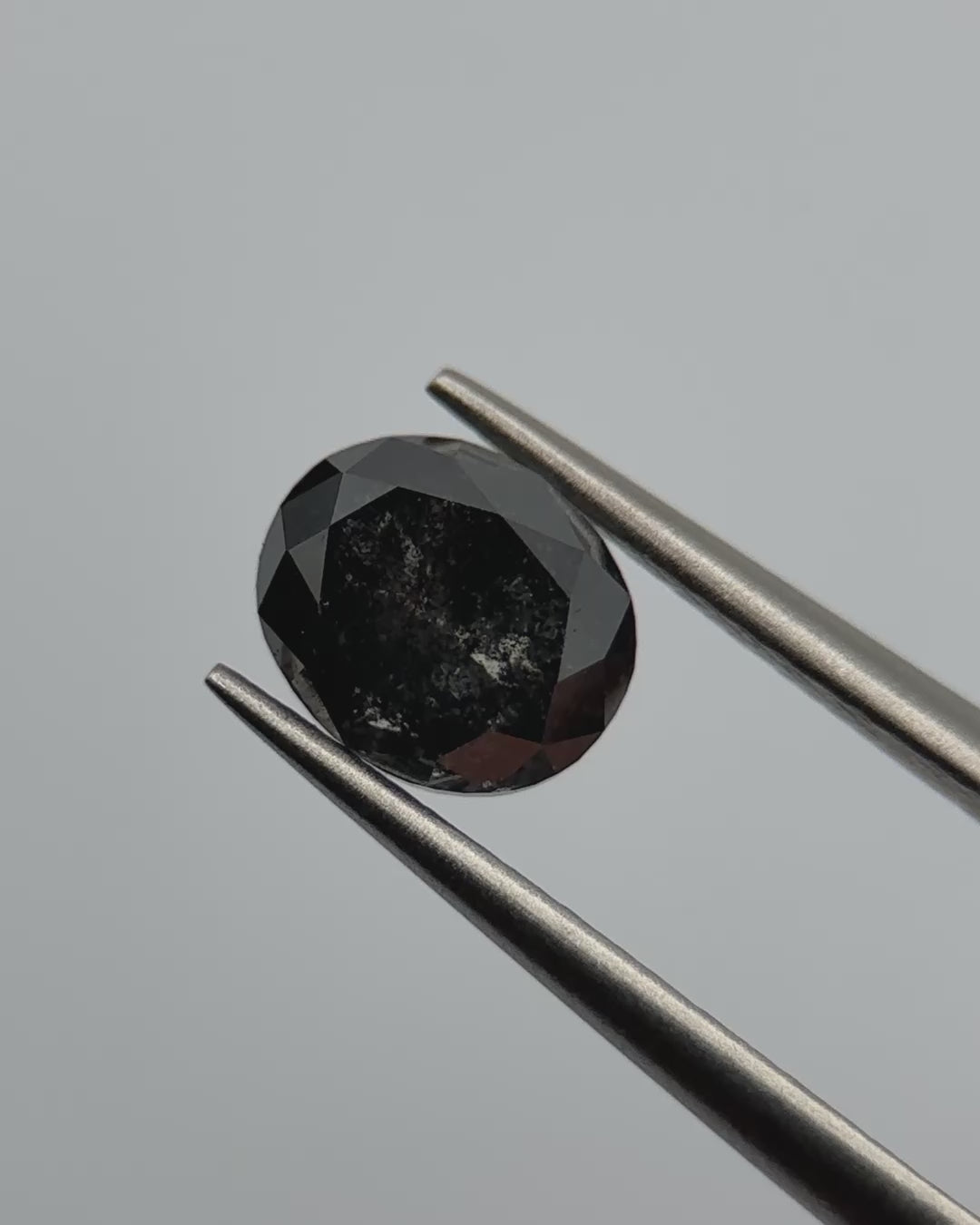1.58ct Roval Shaped Loose Salt & Pepper Diamond Malleable Jewellers