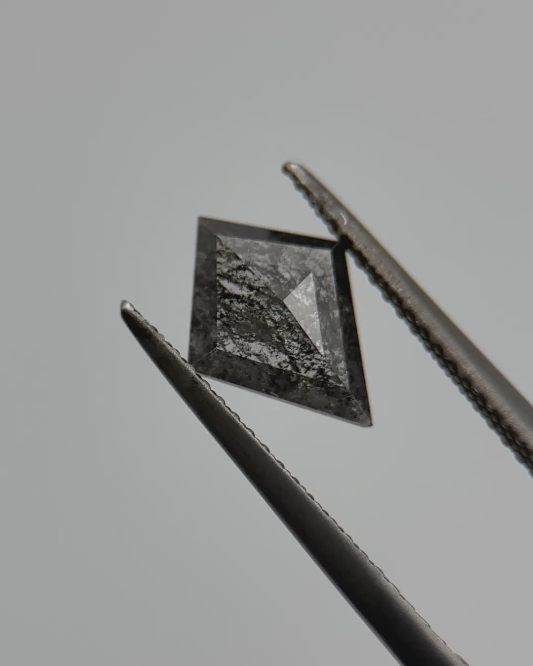 1.04ct Kite Shaped Loose Salt & Pepper Diamond Malleable Jewellers