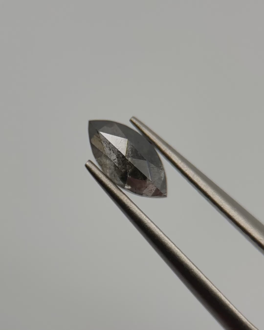 0.63ct Marquise Shaped Loose Salt & Pepper Diamond Malleable Jewellers