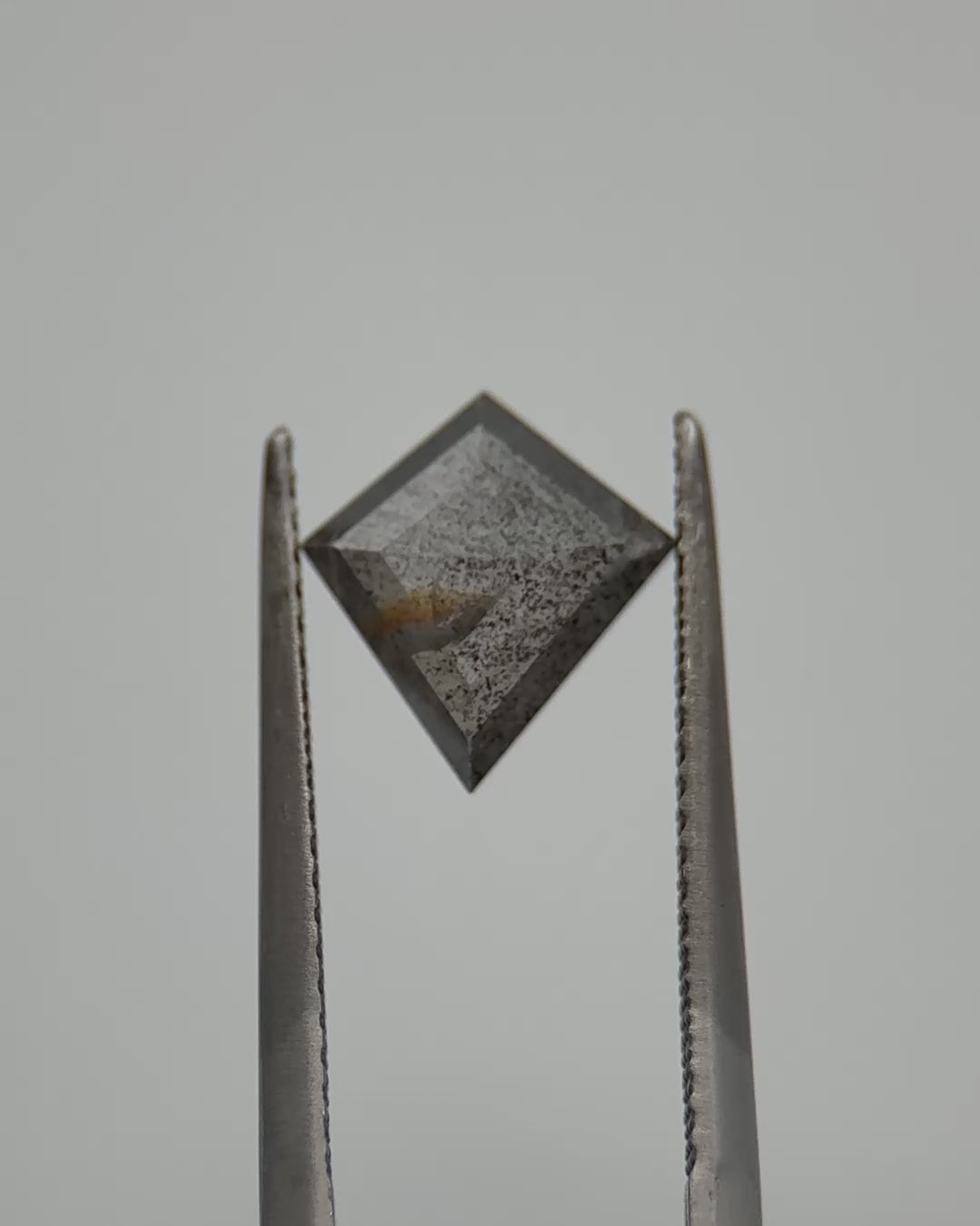 1.36ct Kite Shaped Loose Salt & Pepper Diamond Malleable Jewellers