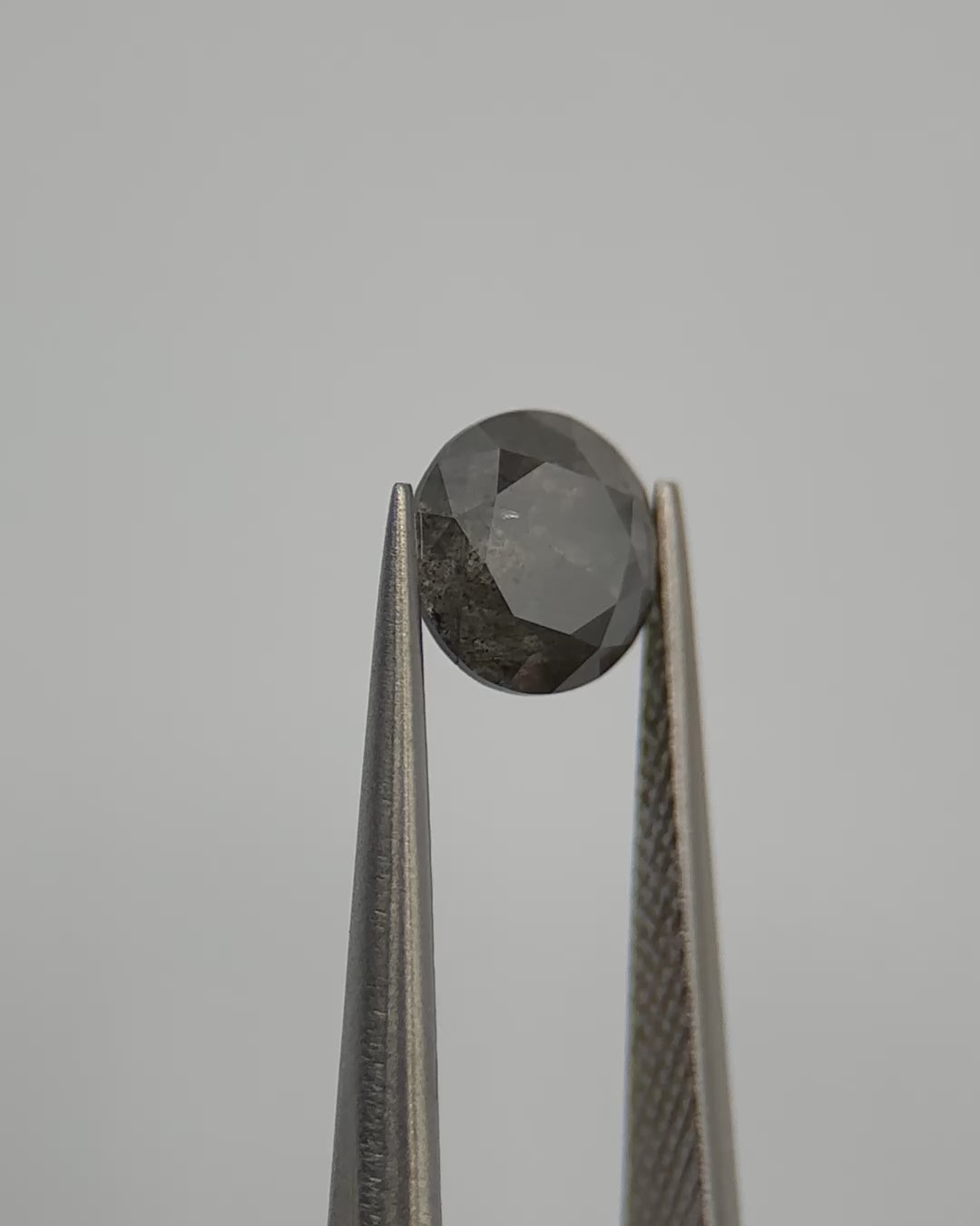 1.07ct Round Shaped Loose Salt & Pepper Diamond Malleable Jewellers